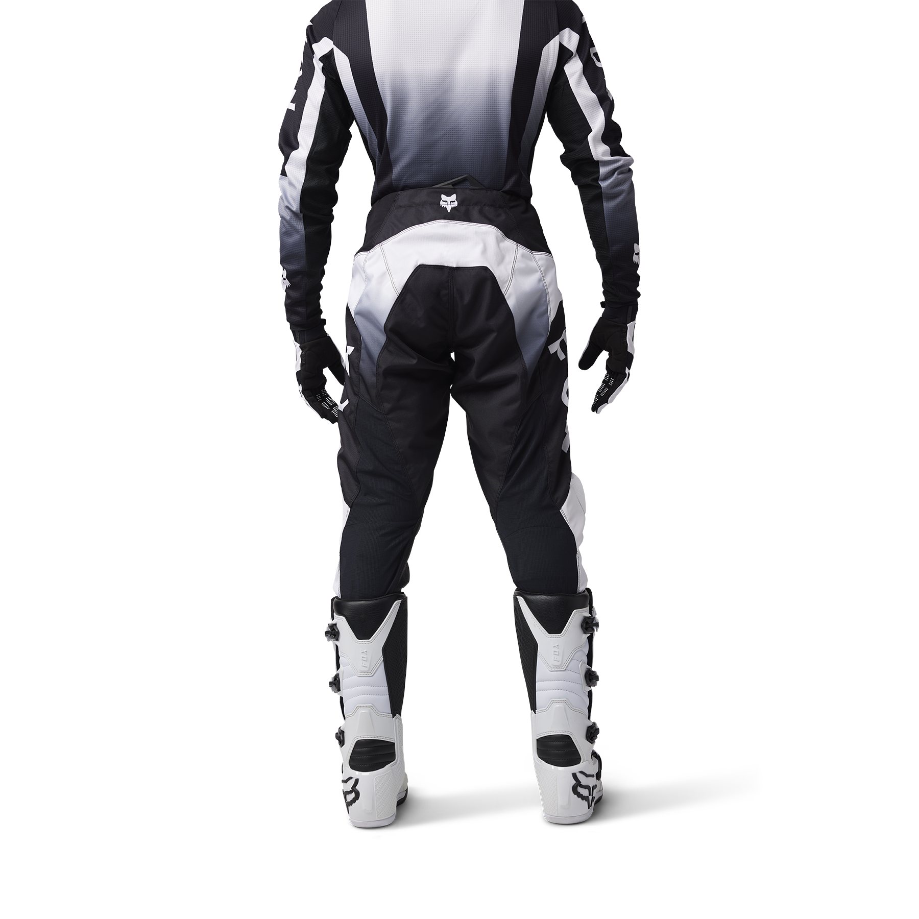 Fox Motocross Pants 180 Lean - Black / White