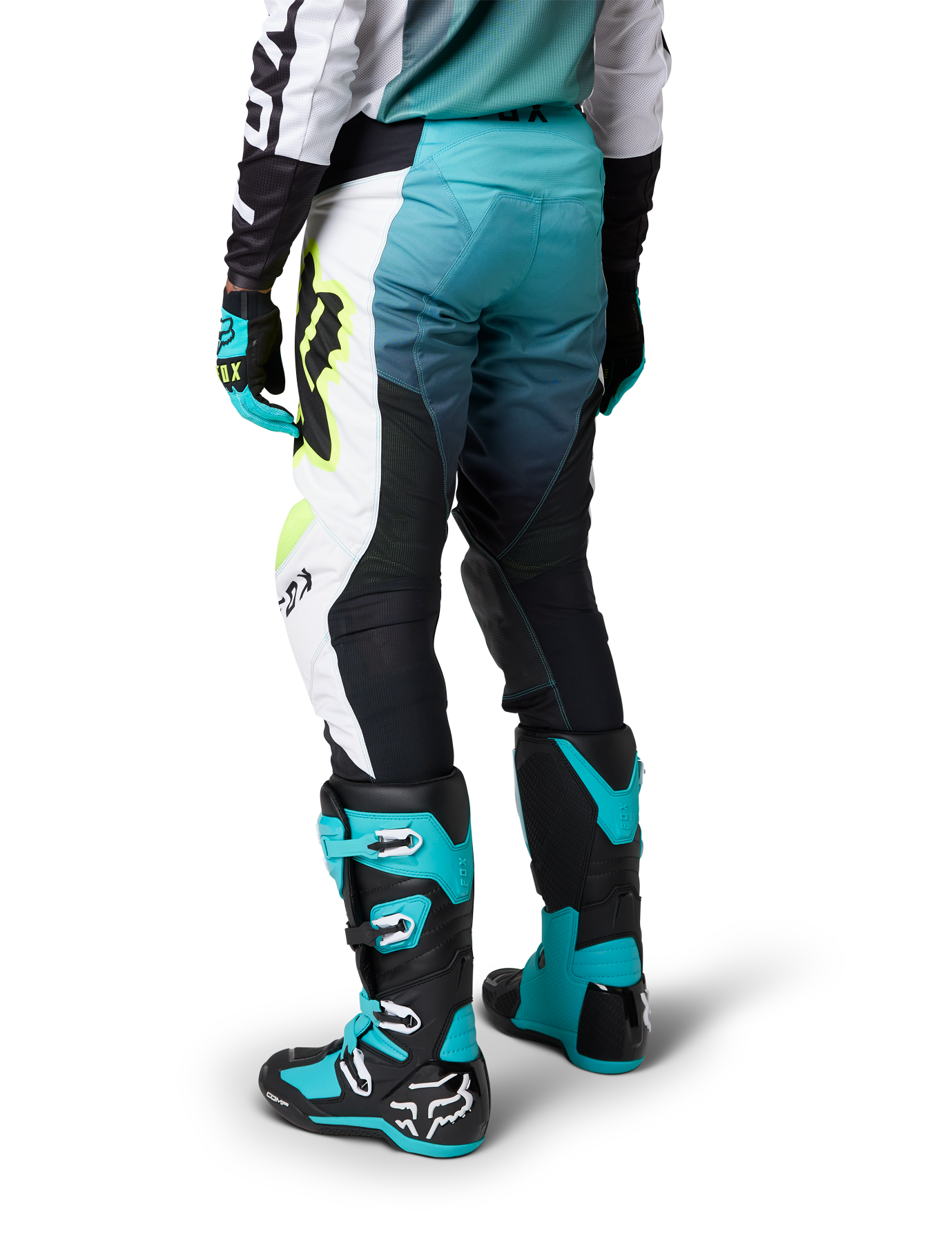 Fox Motocross Pants 180 Leed - Teal