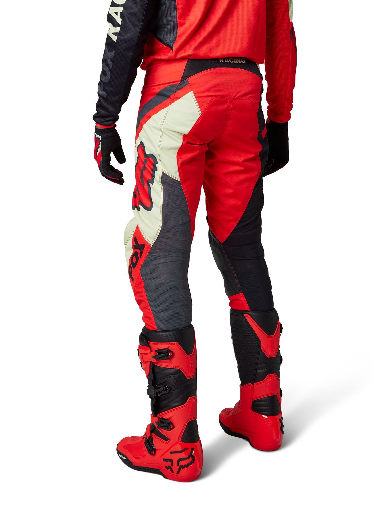 Fox Motocross Pants 180 Xpozr - Fluo Red