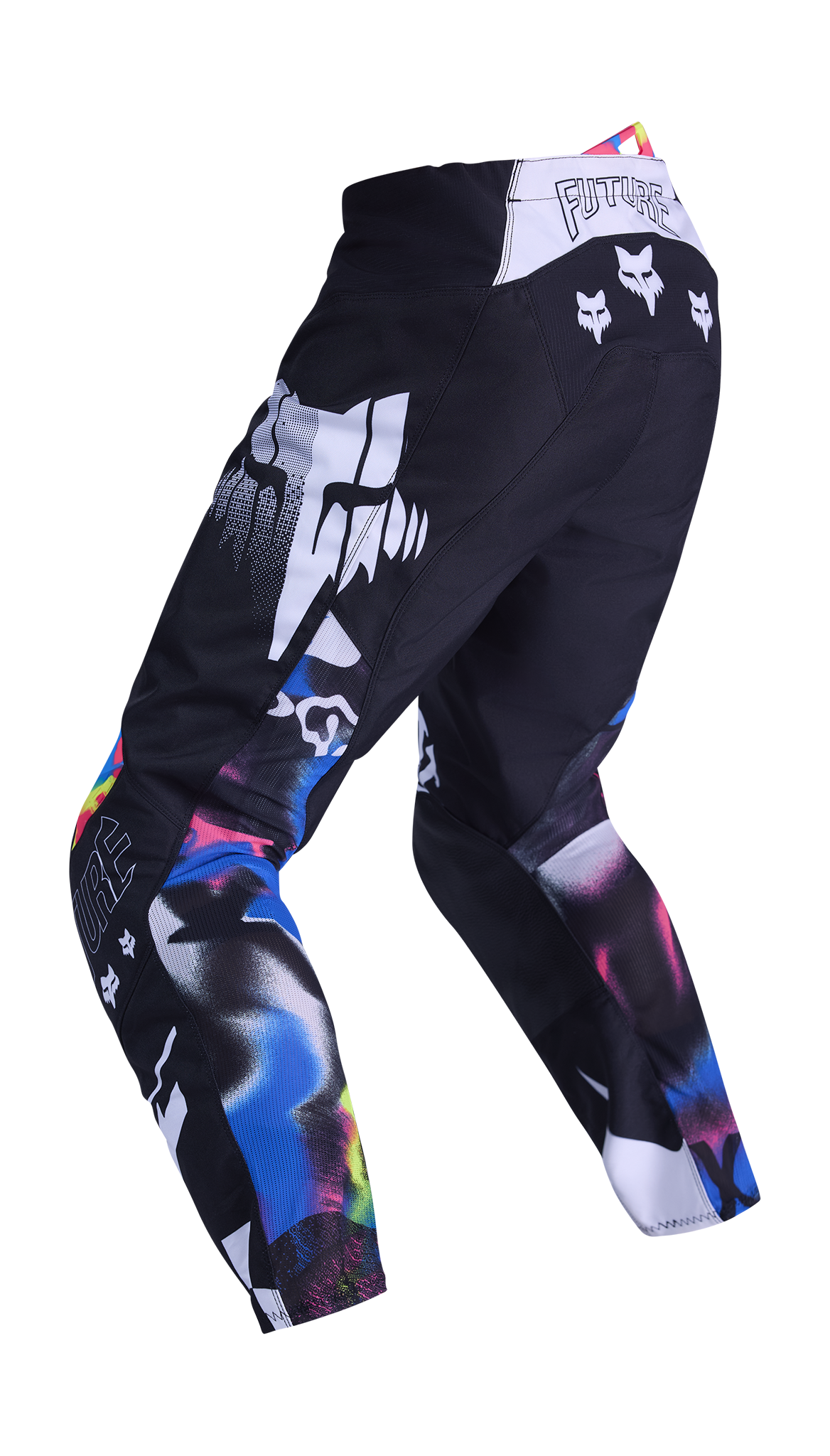 Fox Motocross Pants 2026 180 Image Cosmo - White / Black