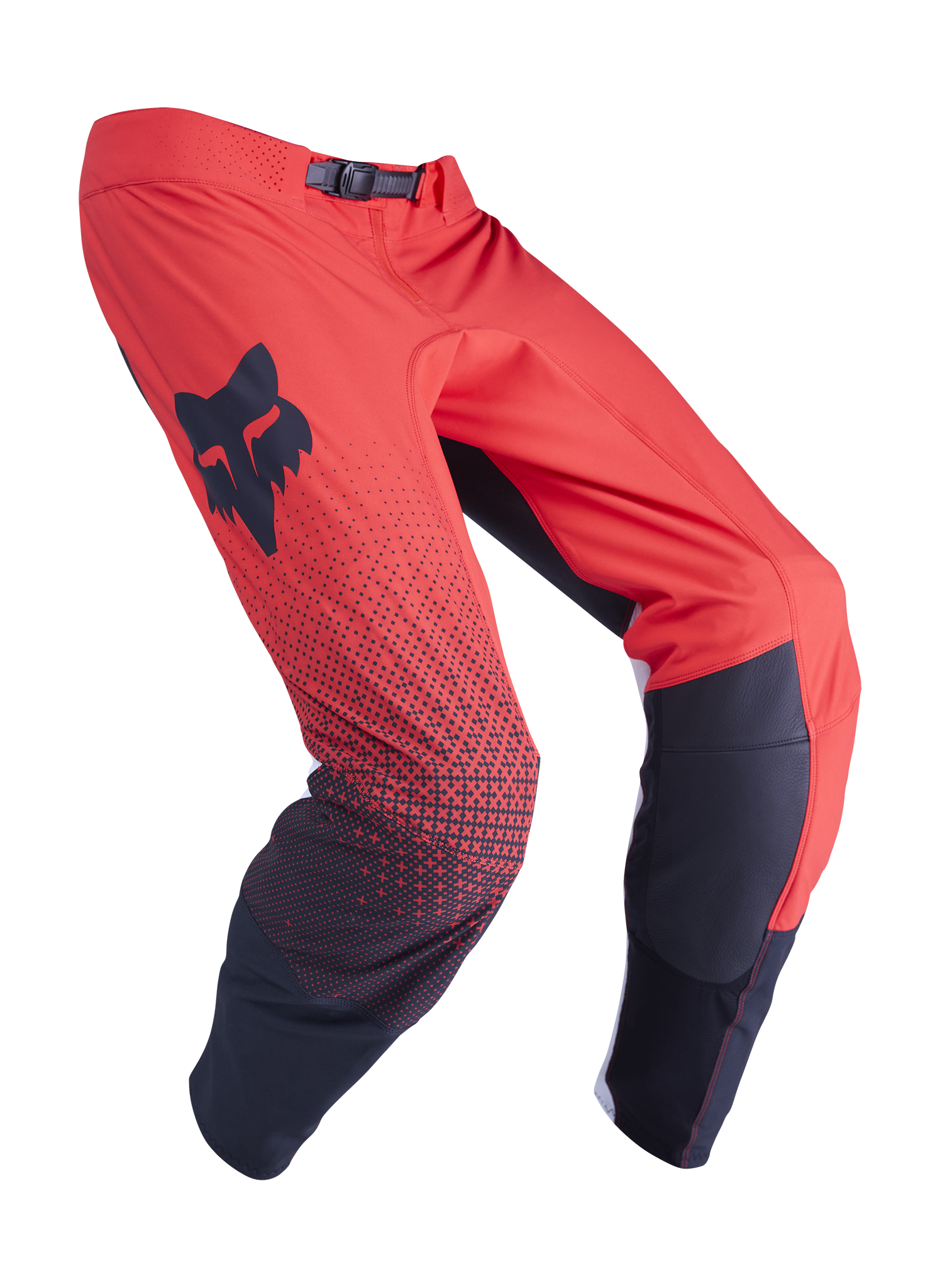 Fox Motocross Pants 2026 Flexair Fracture - Fluo Red