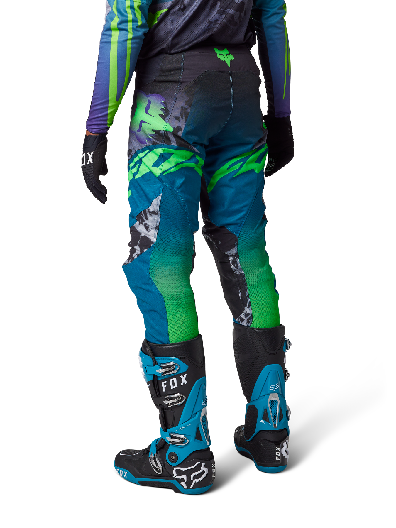 Fox Motocross Pants 360 Dkay - Maui Blue