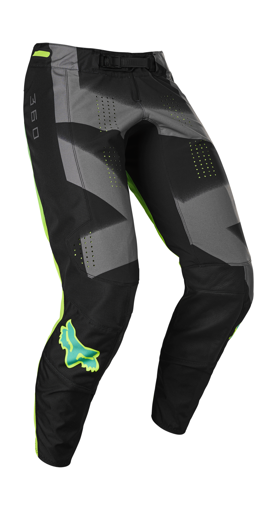 Fox Motocross Pants 360 Rkane - Grey / Yellow