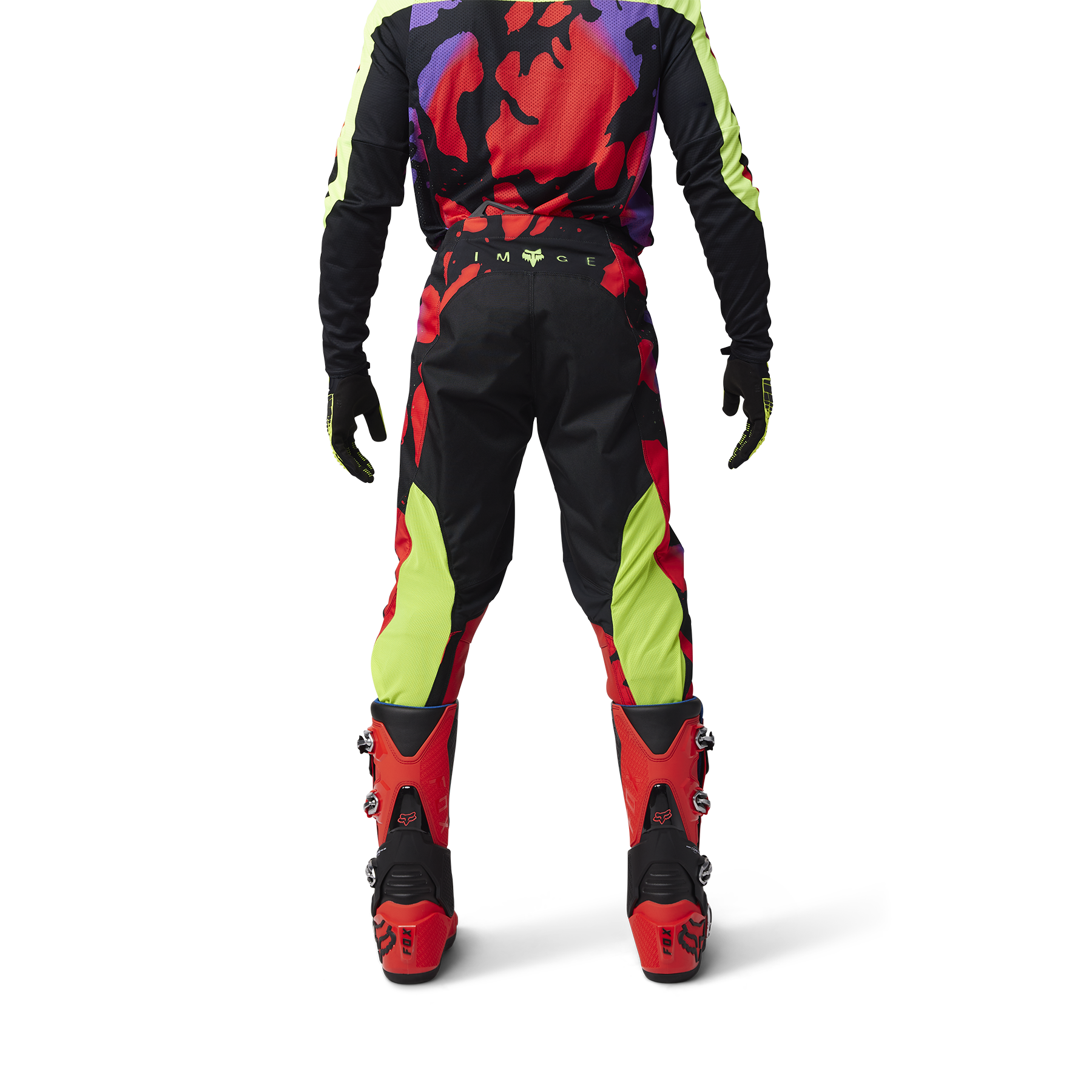 Fox Motocross Pants 360 Throttle - Black