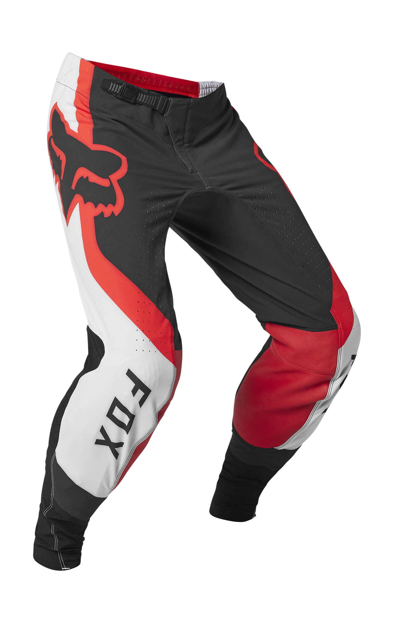 Fox Motocross Pants Flexair Efekt - Fluo Red