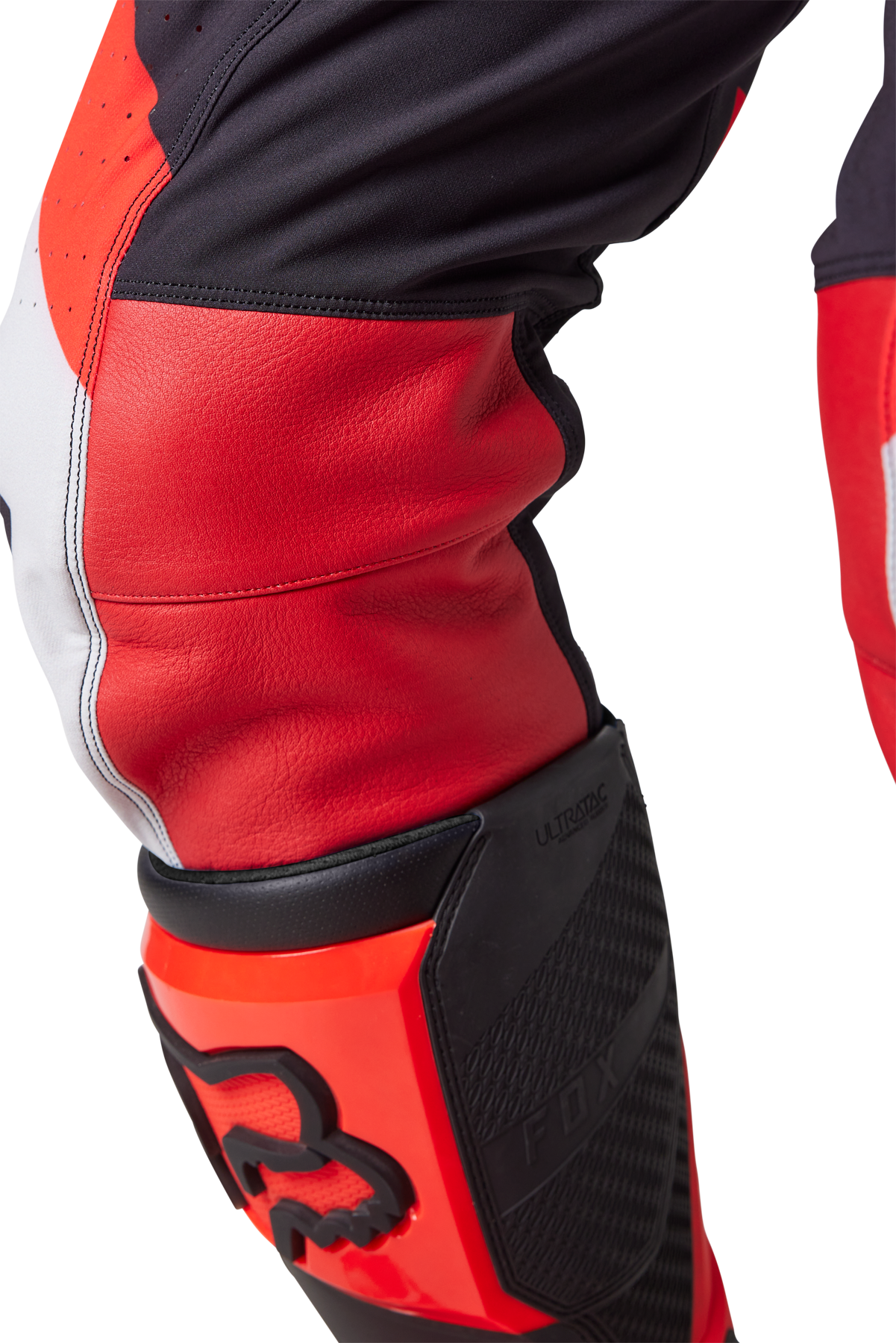 Fox Motocross Pants Flexair Efekt - Fluo Red