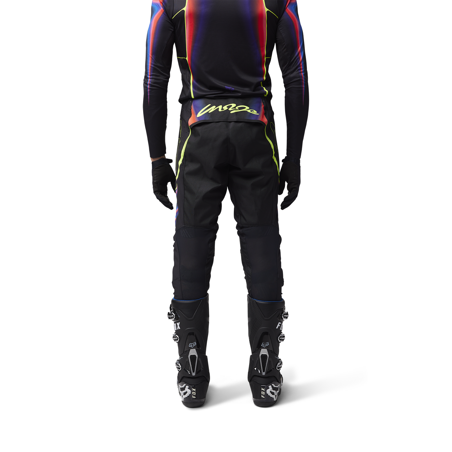 Fox Motocross Pants Flexair Energy - Black