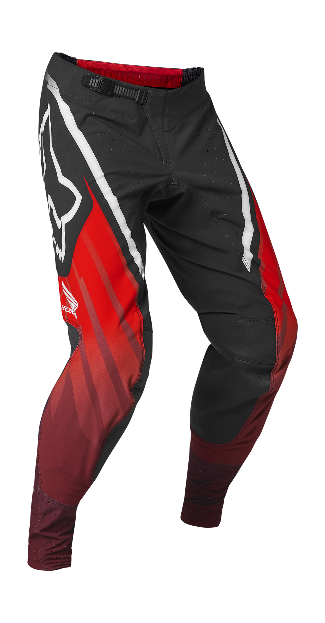 Fox Motocross Pants Flexair Honda - Red / Black / White