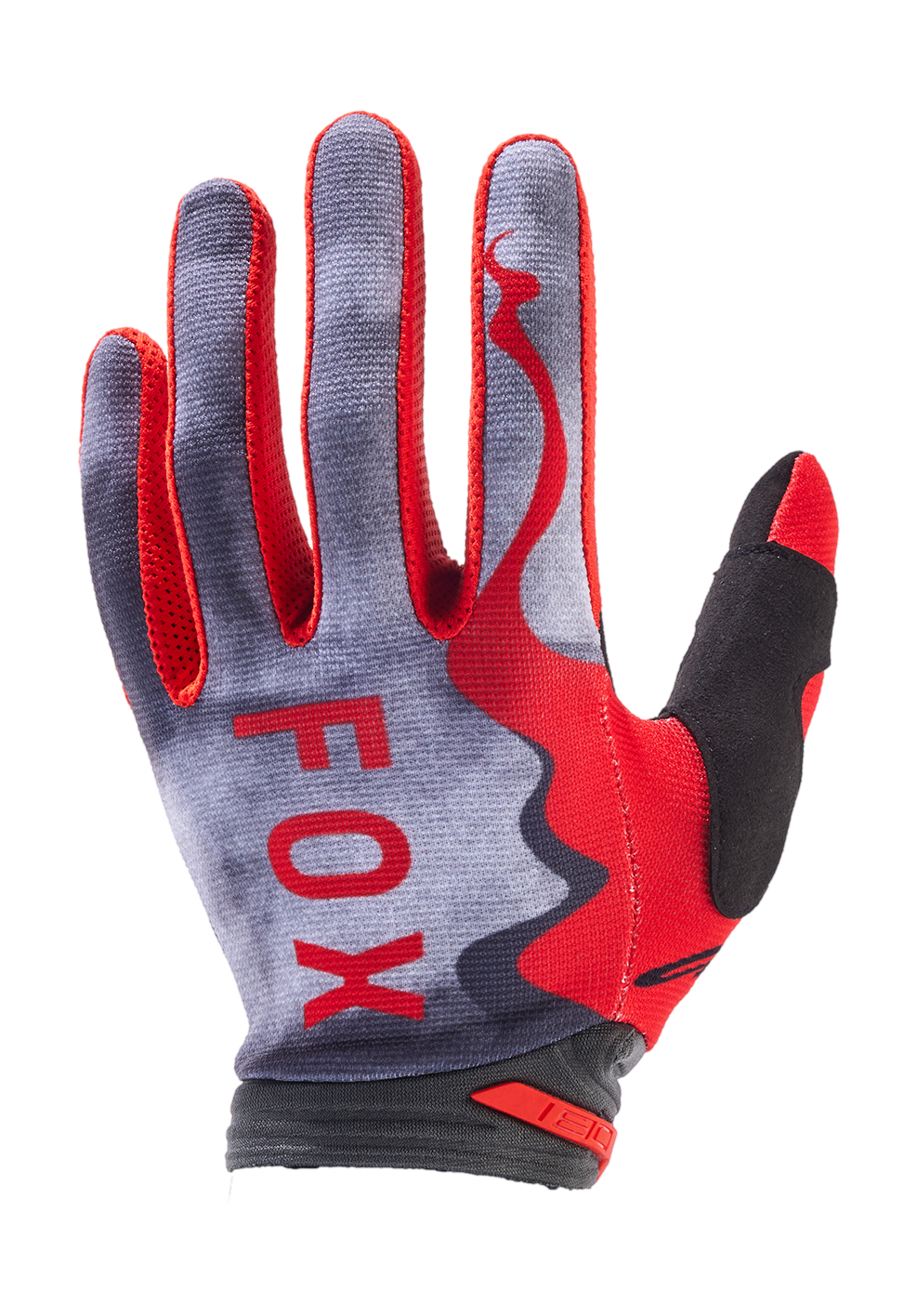 Fox Motocross Gloves 180 Atlas - Grey / Red