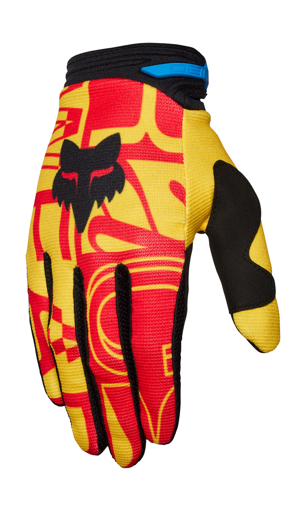Fox Motocross Gloves 180 Race Spec - Yellow