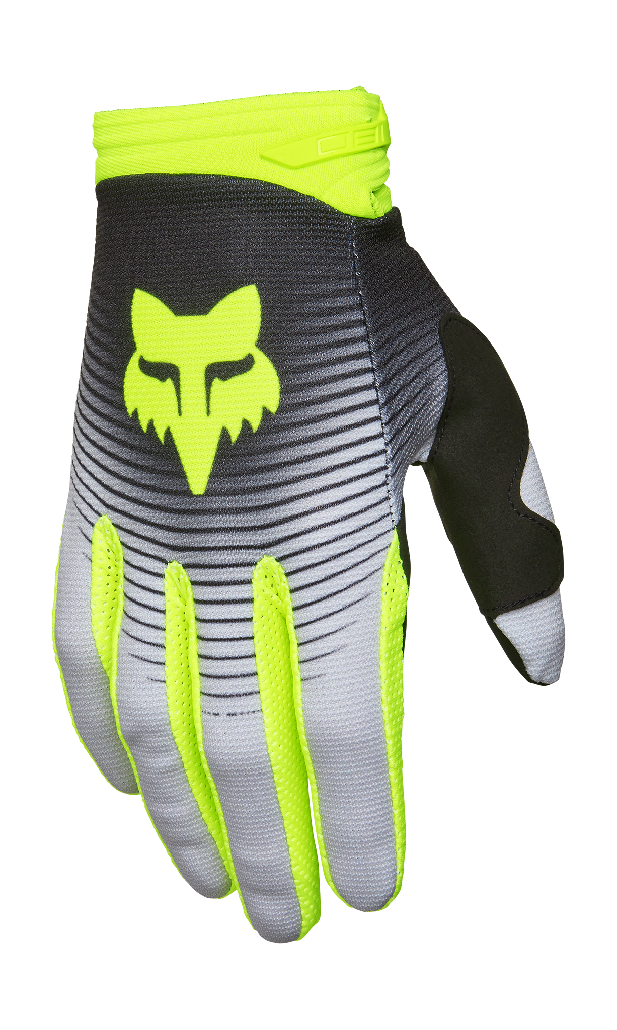 Fox Motocross Gloves 2026 180 Collect - Grey / Yellow