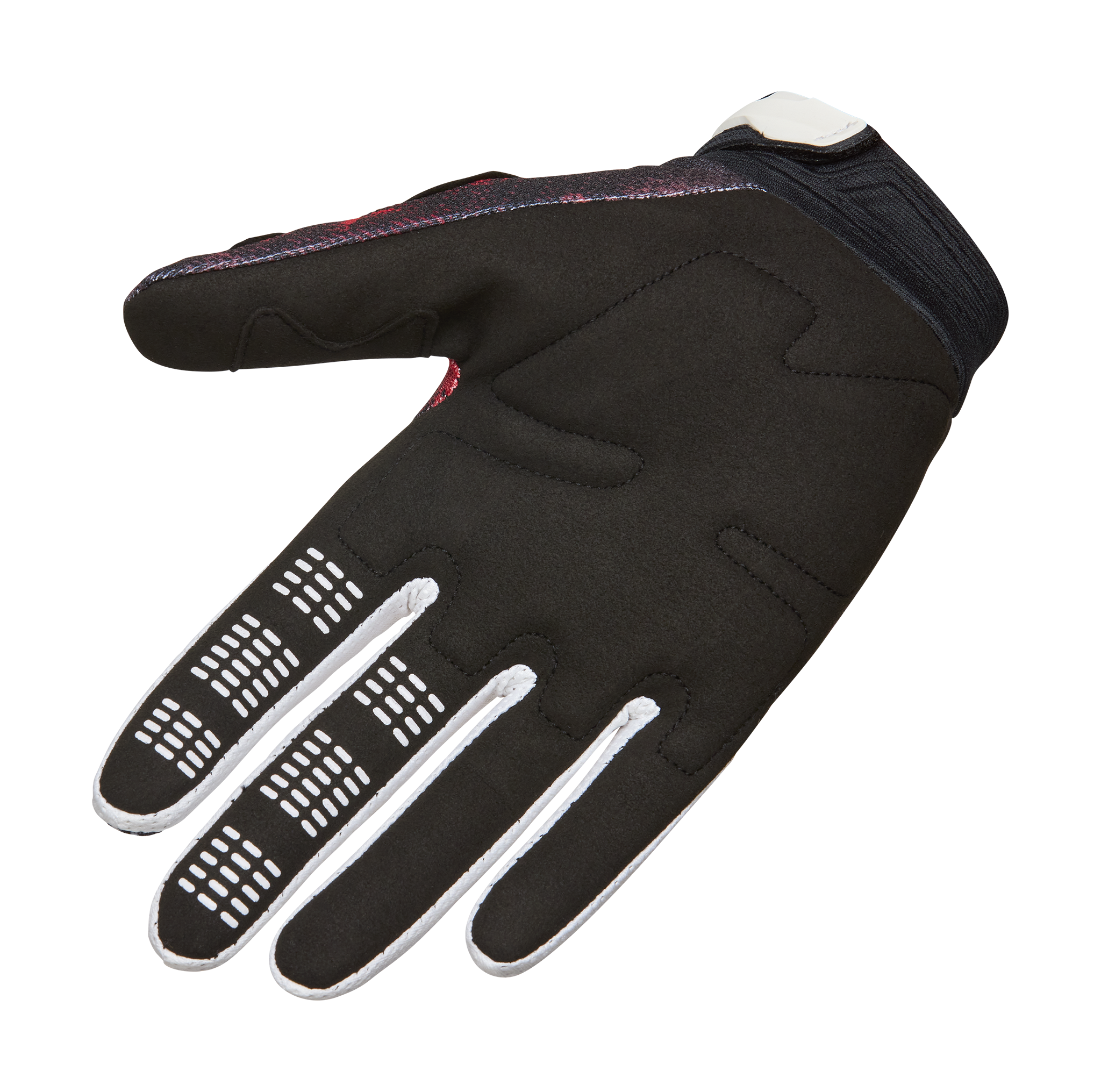 Fox Motocross Gloves 2026 180 Kairos - White / Fluo Red