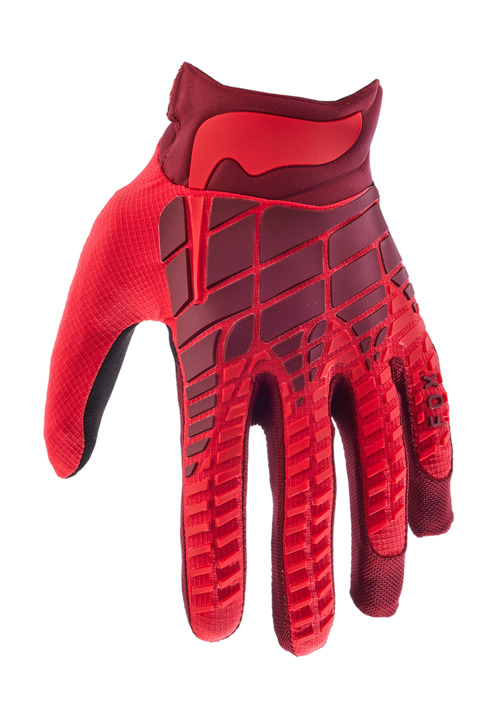 Fox Motocross Gloves 2026 360 - Fluo Red