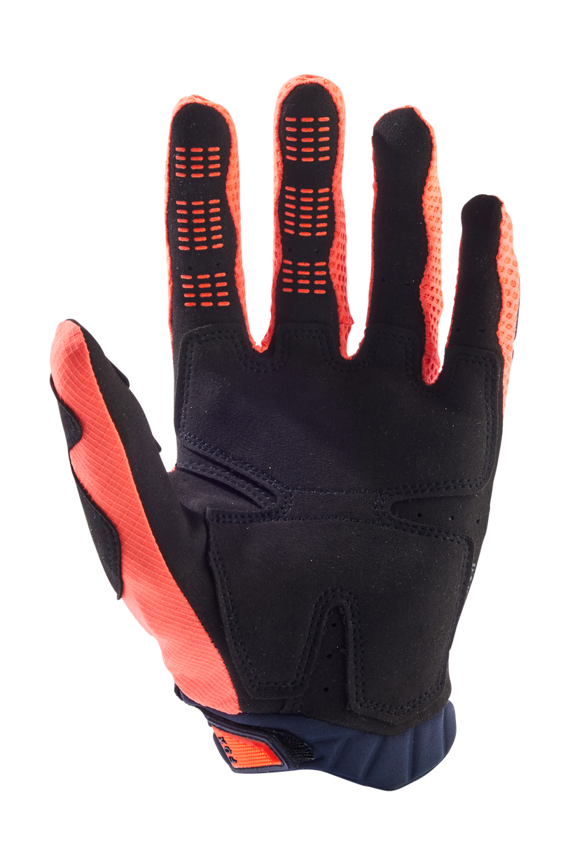 Fox Motocross Gloves 2026 Pawtector - Navy / Orange