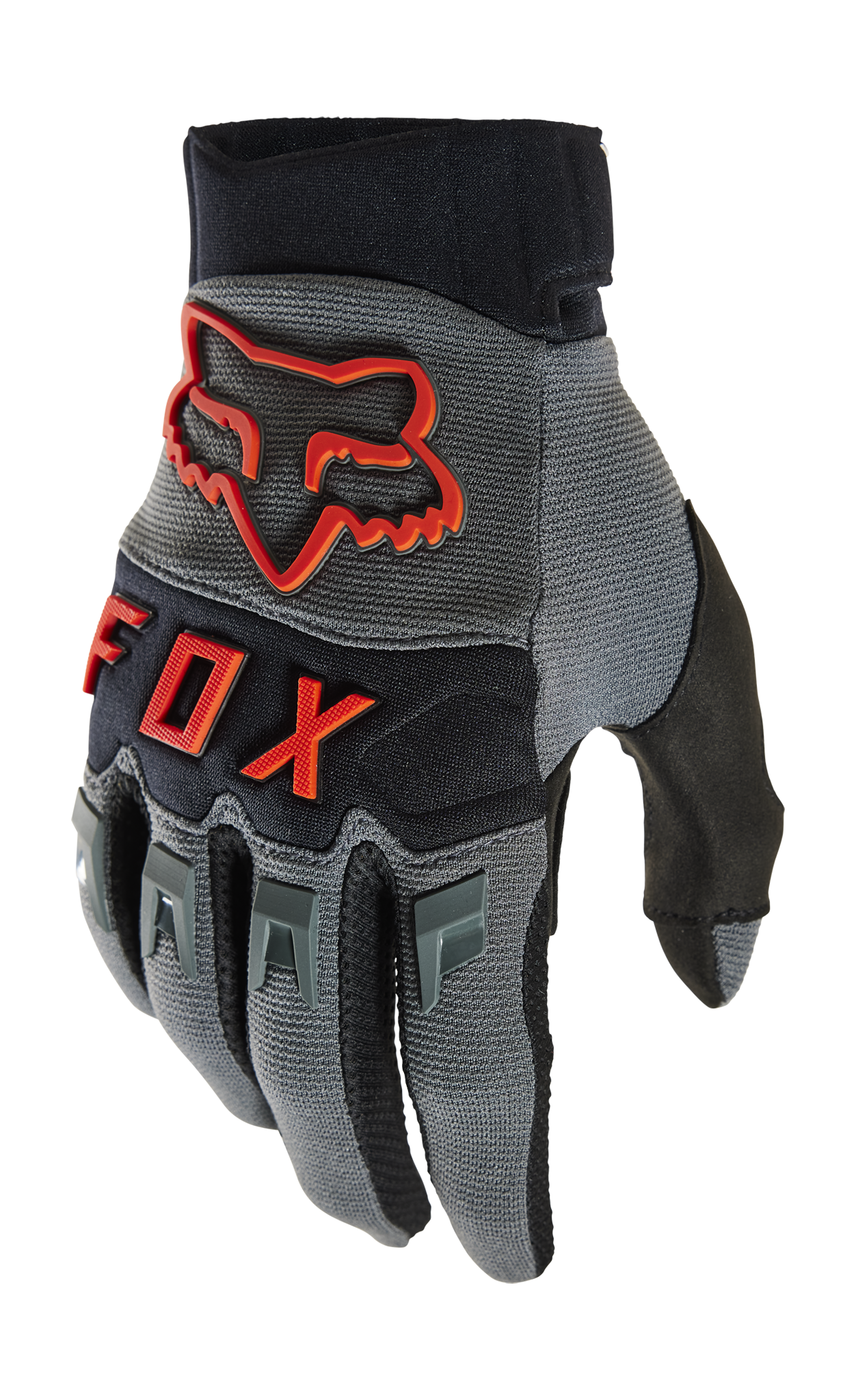 Fox Motocross Gloves Dirtpaw CE - Grey / Red
