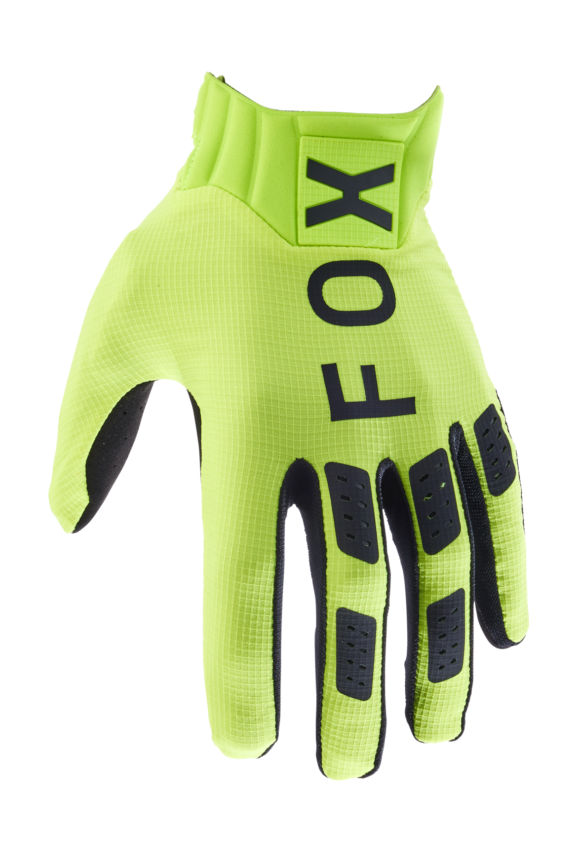Fox Motocross Gloves Flexair - Flo Yellow