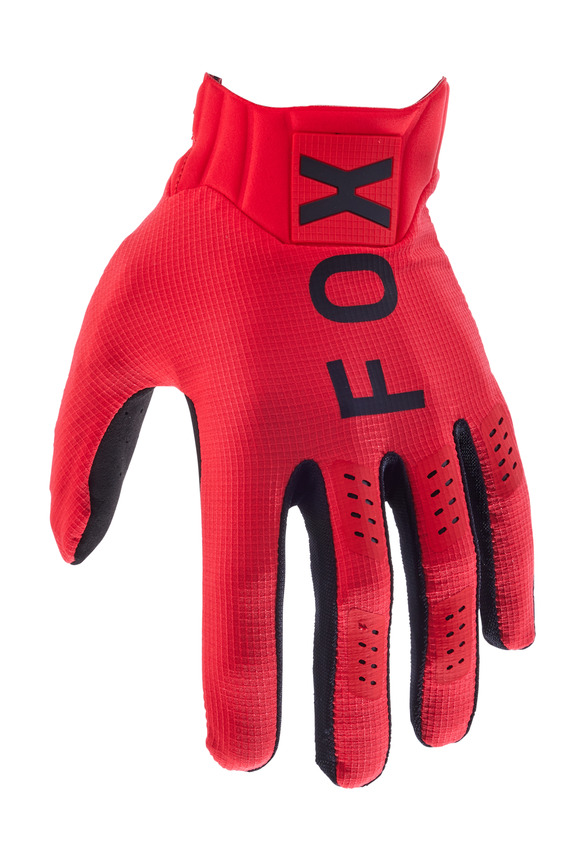 Fox Motocross Gloves Flexair - Flo Red