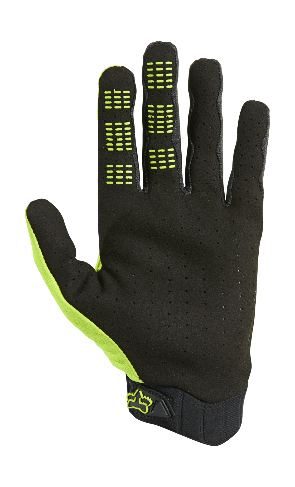 Fox Motocross Gloves Flexair - Fluo Yellow