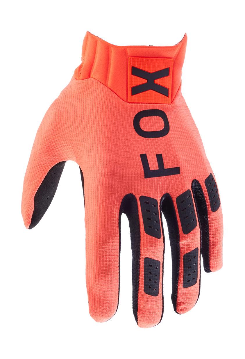 Fox Motocross Gloves Flexair - Fluo Orange