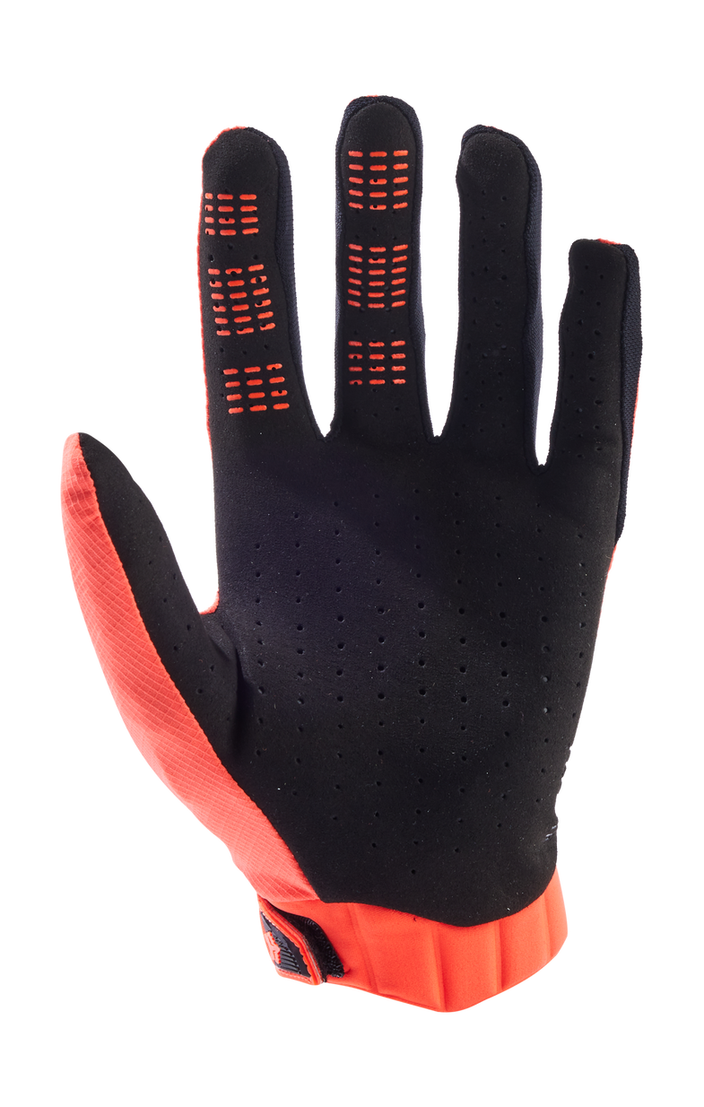 Fox Motocross Gloves Flexair - Fluo Orange