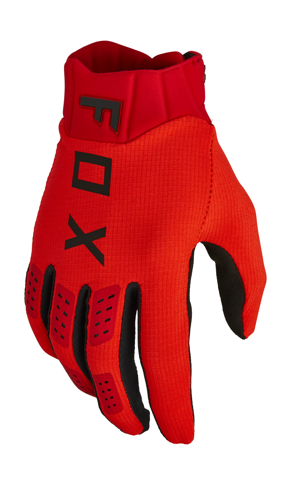 Fox Motocross Gloves Flexair - Fluo Red