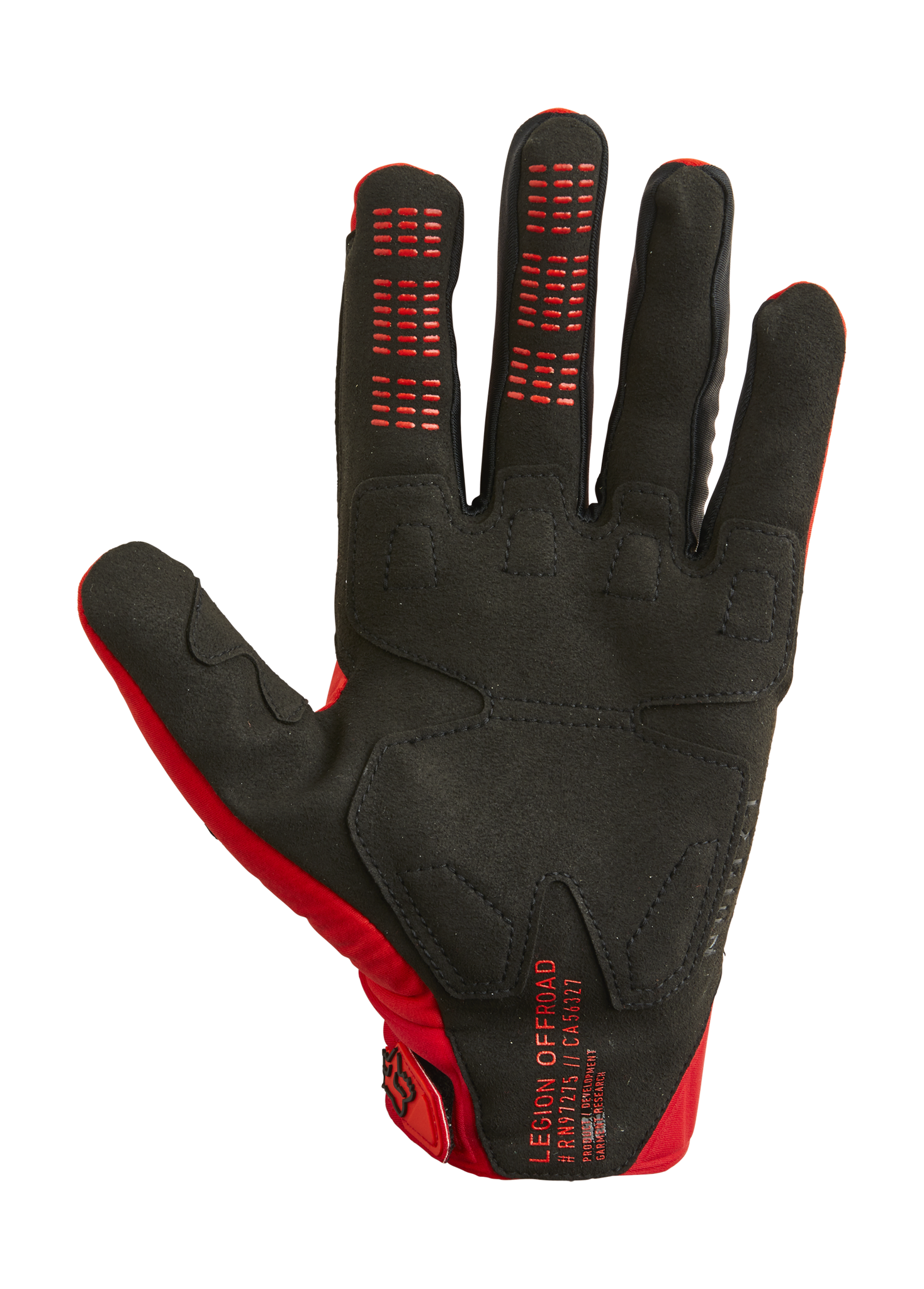 Fox Motocross Gloves Winter Legion Thermo - Fluo Red