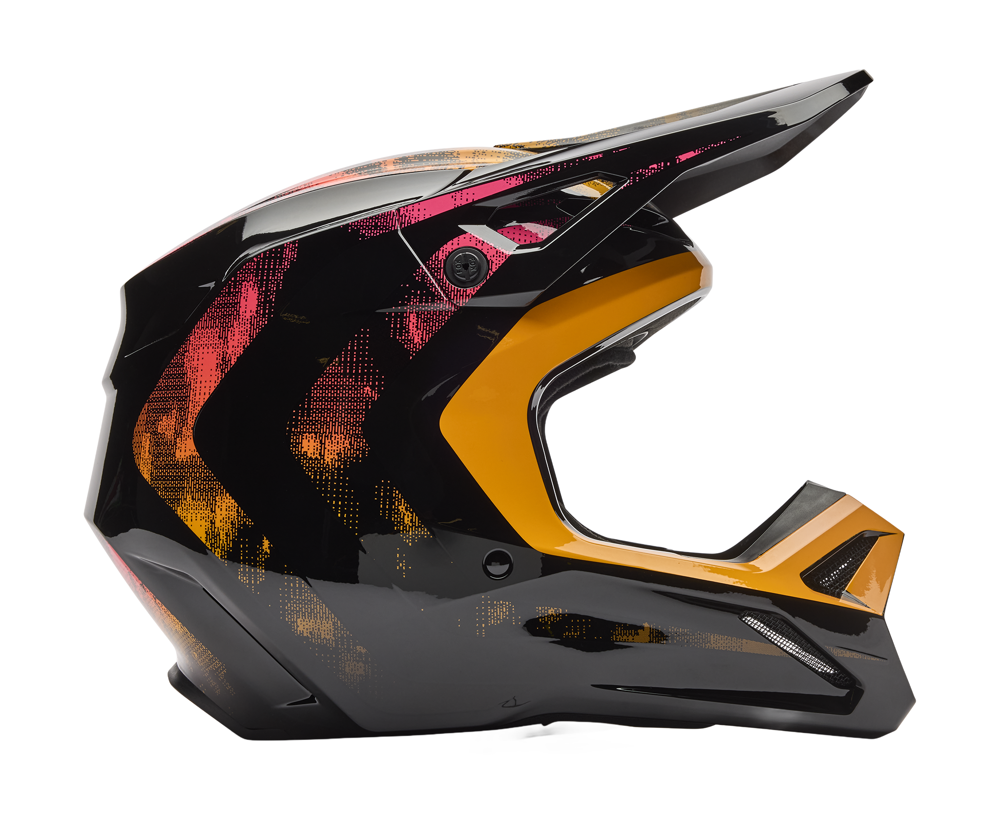 Fox Motocross Helmet V1 Kairos - Tangerine