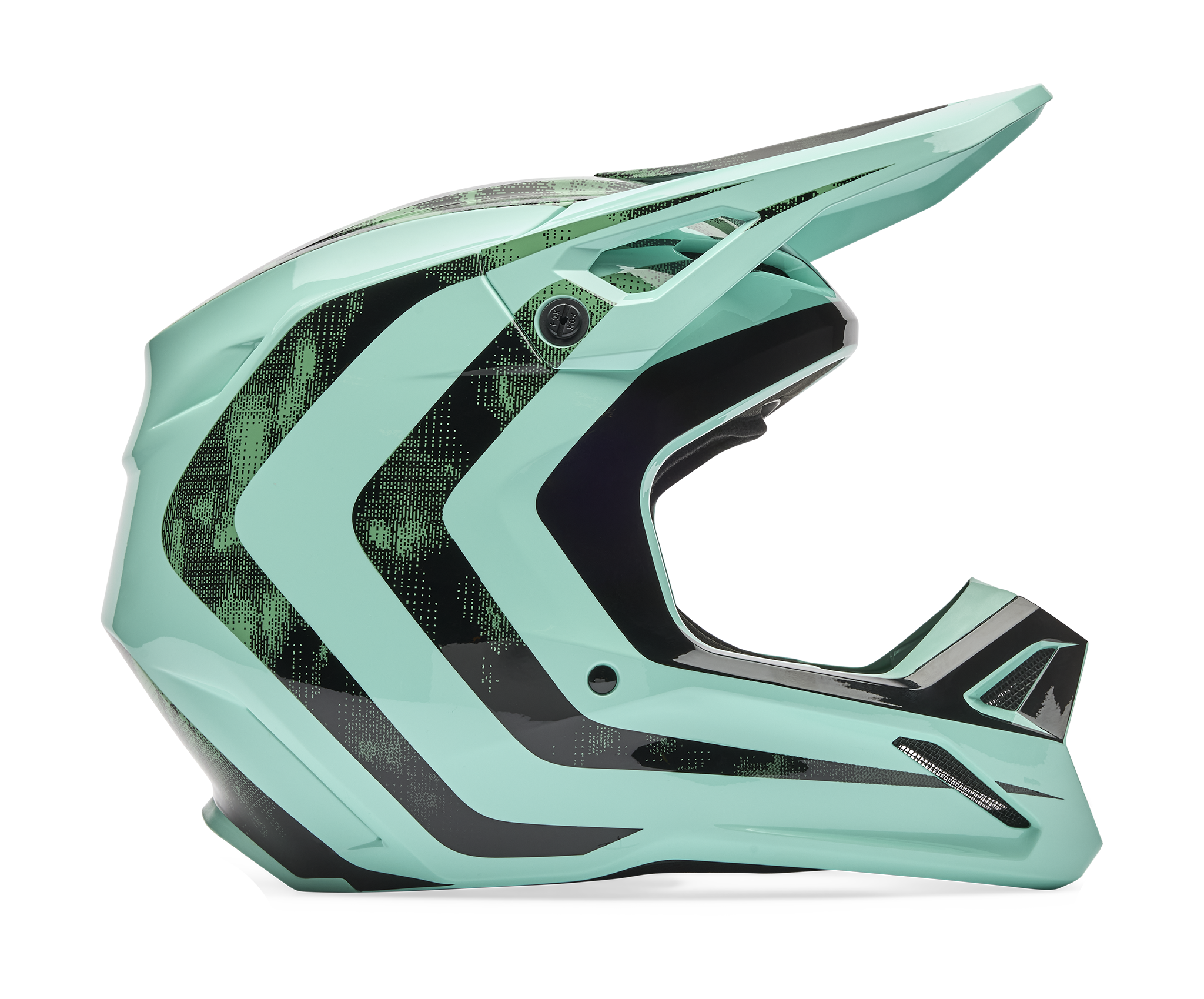 Fox Motocross Helmet V1 Kairos - Turquoise