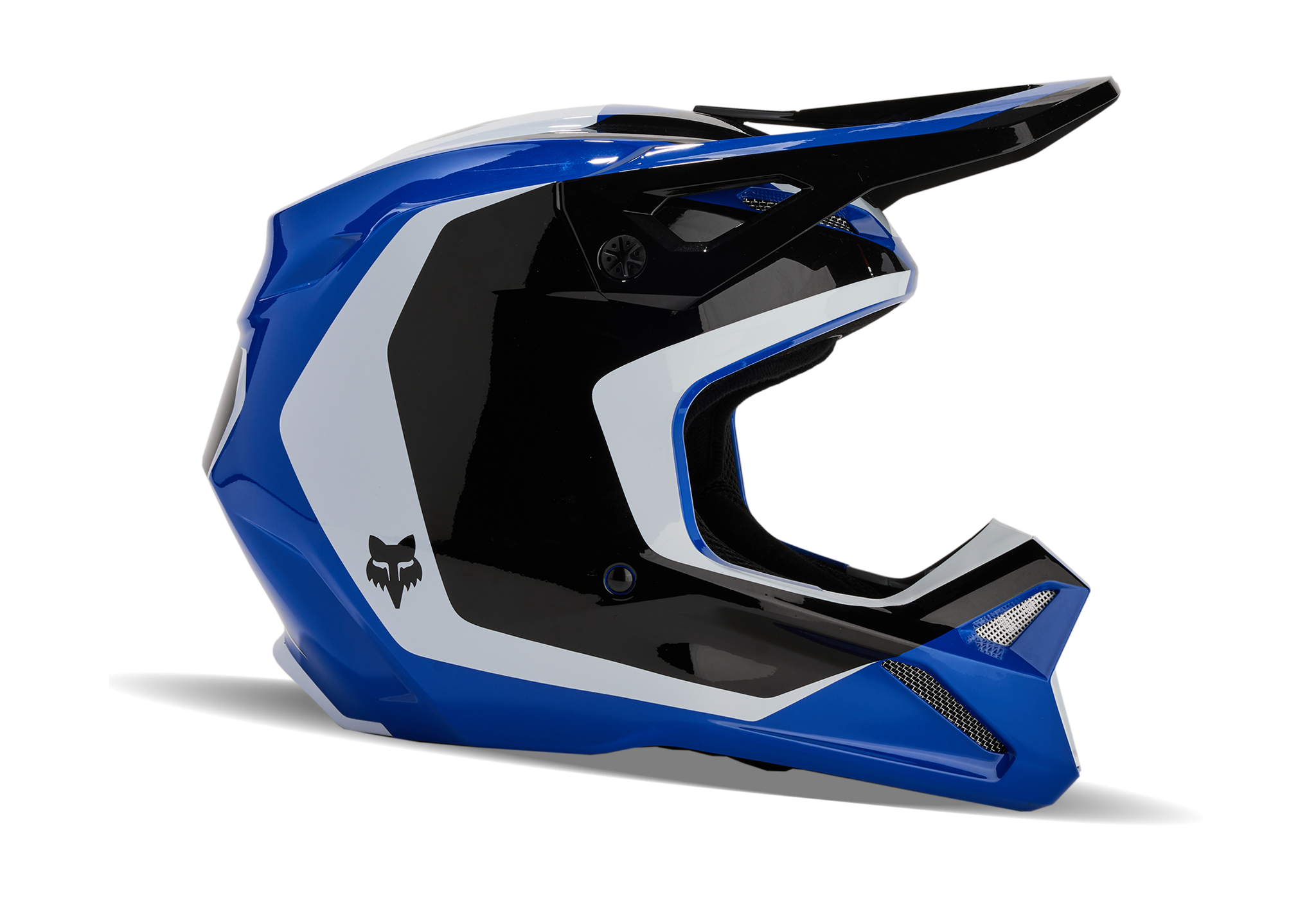 Fox Motocross Helmet V1 Nitro - Blue