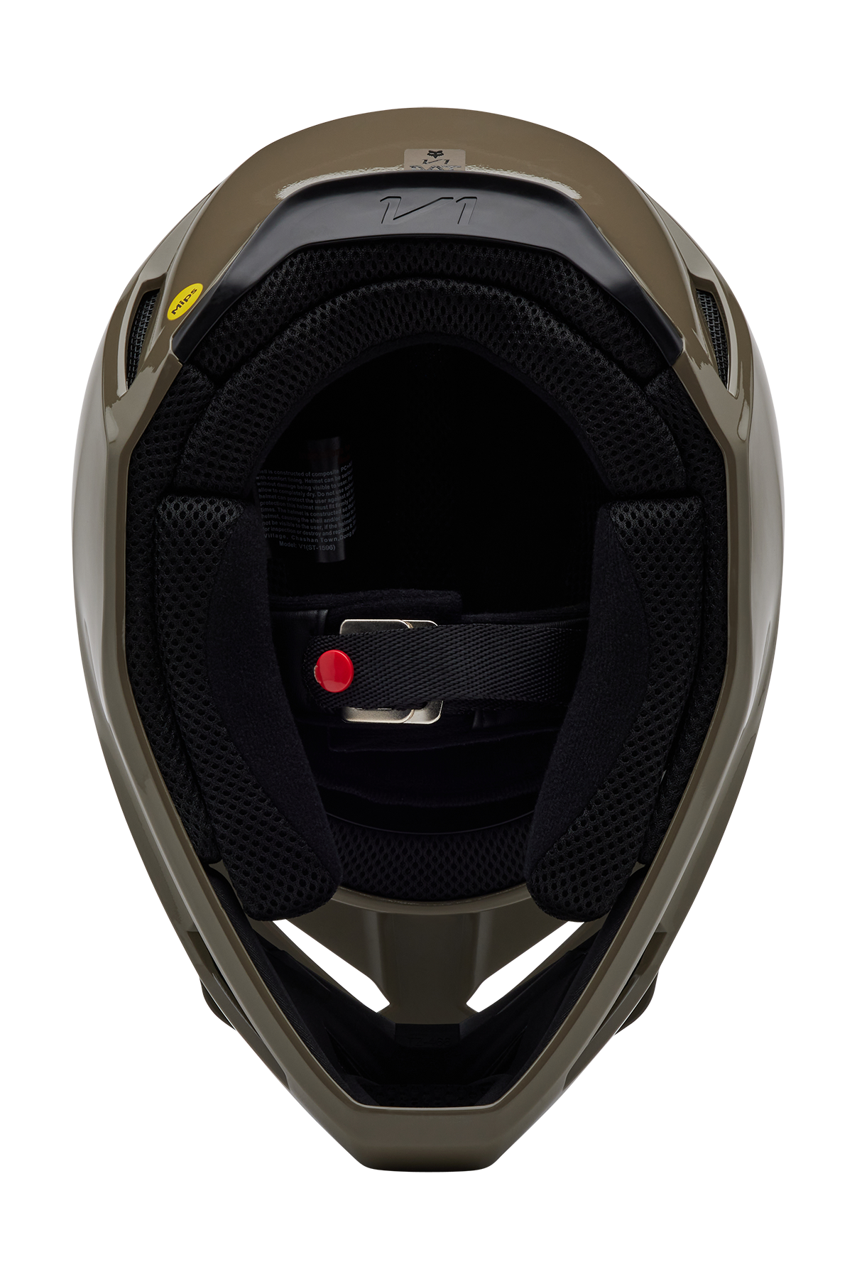 Fox Motocross Helmet V1 Solid - Ash