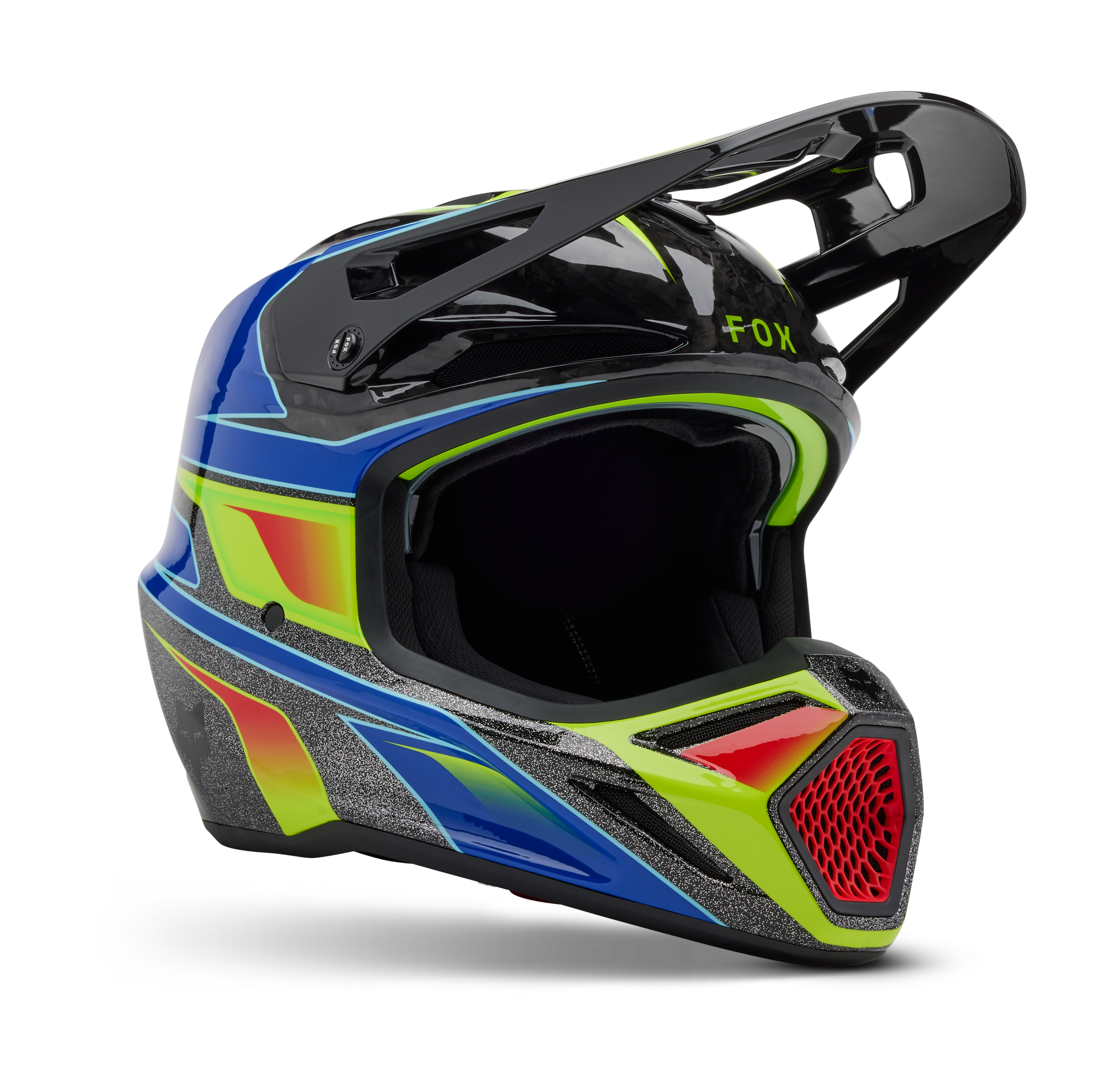 Fox Motocross Helmet V3 RS Acric - Multi