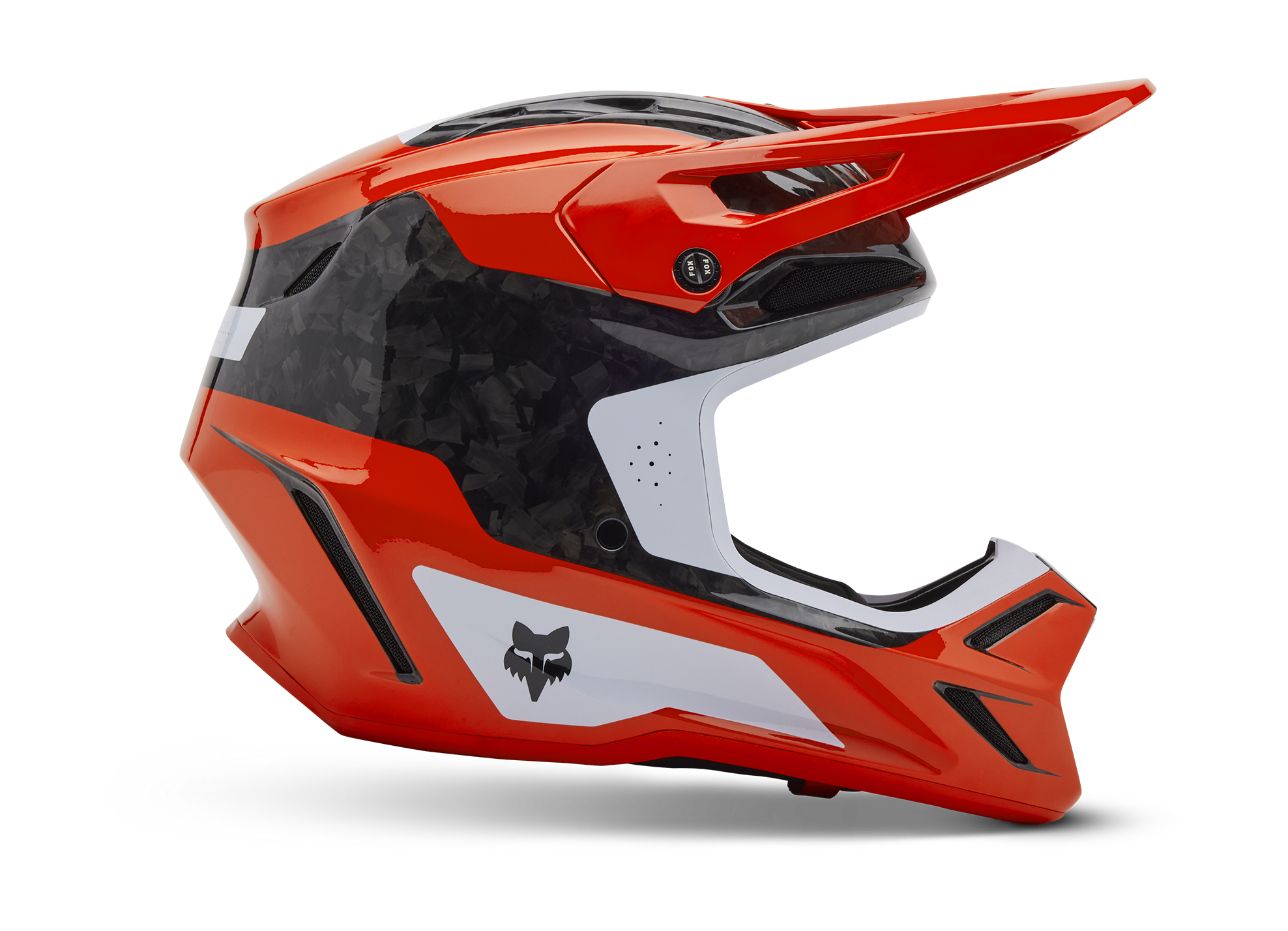 Fox Motocross Helmet V3 RS Infinite - Flo Red