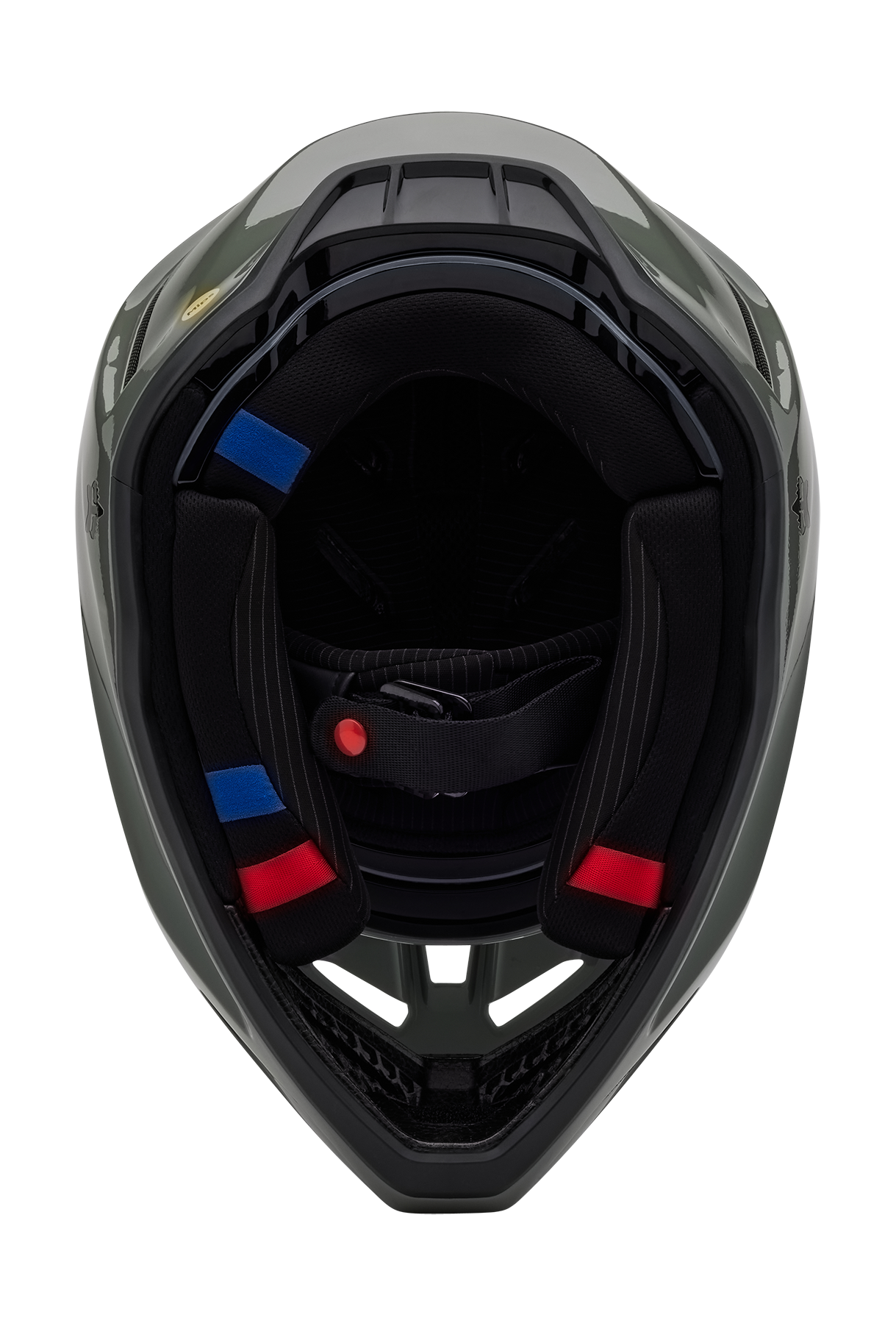 Fox Motocross Helmet V3 RS Solid - Dark Stone