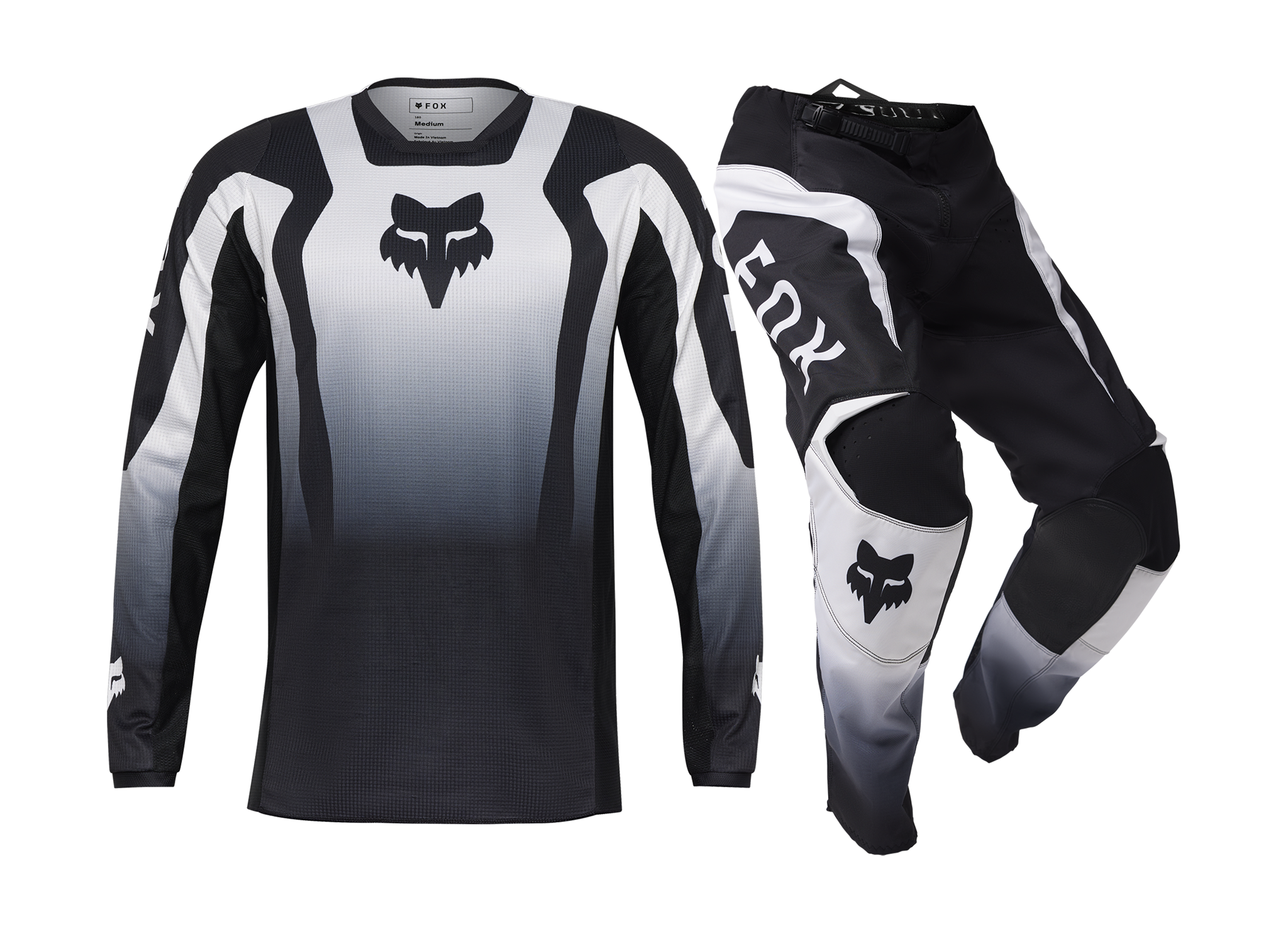 Fox Motocross Gear 180 Lean - Black / White