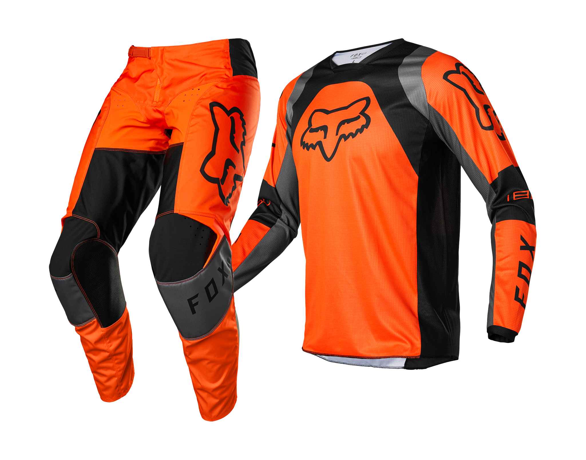 Fox Motocross Gear 180 Lux - Fluo Orange