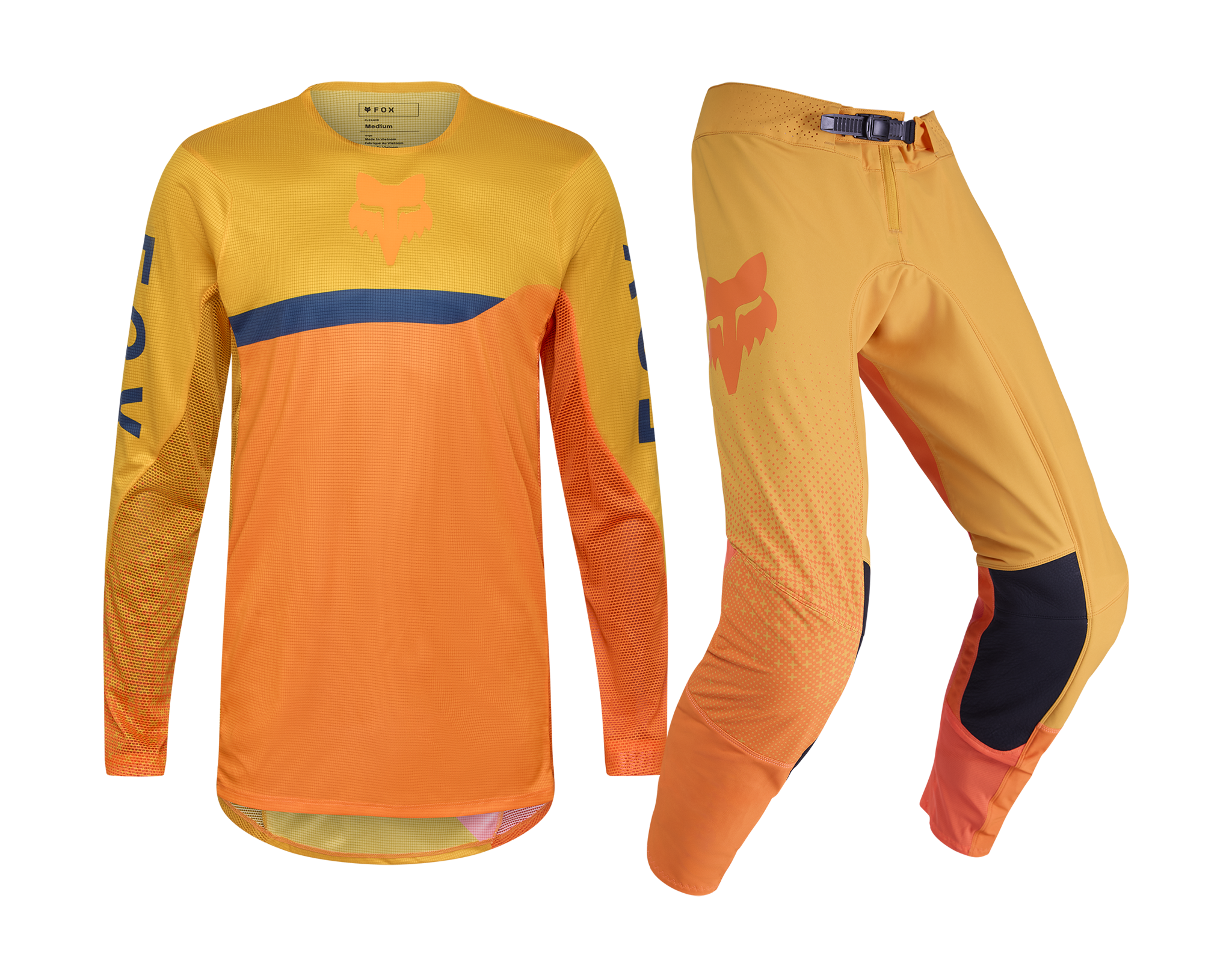 Fox Motocross Gear 2026 Flexair Fracture - Tangerine