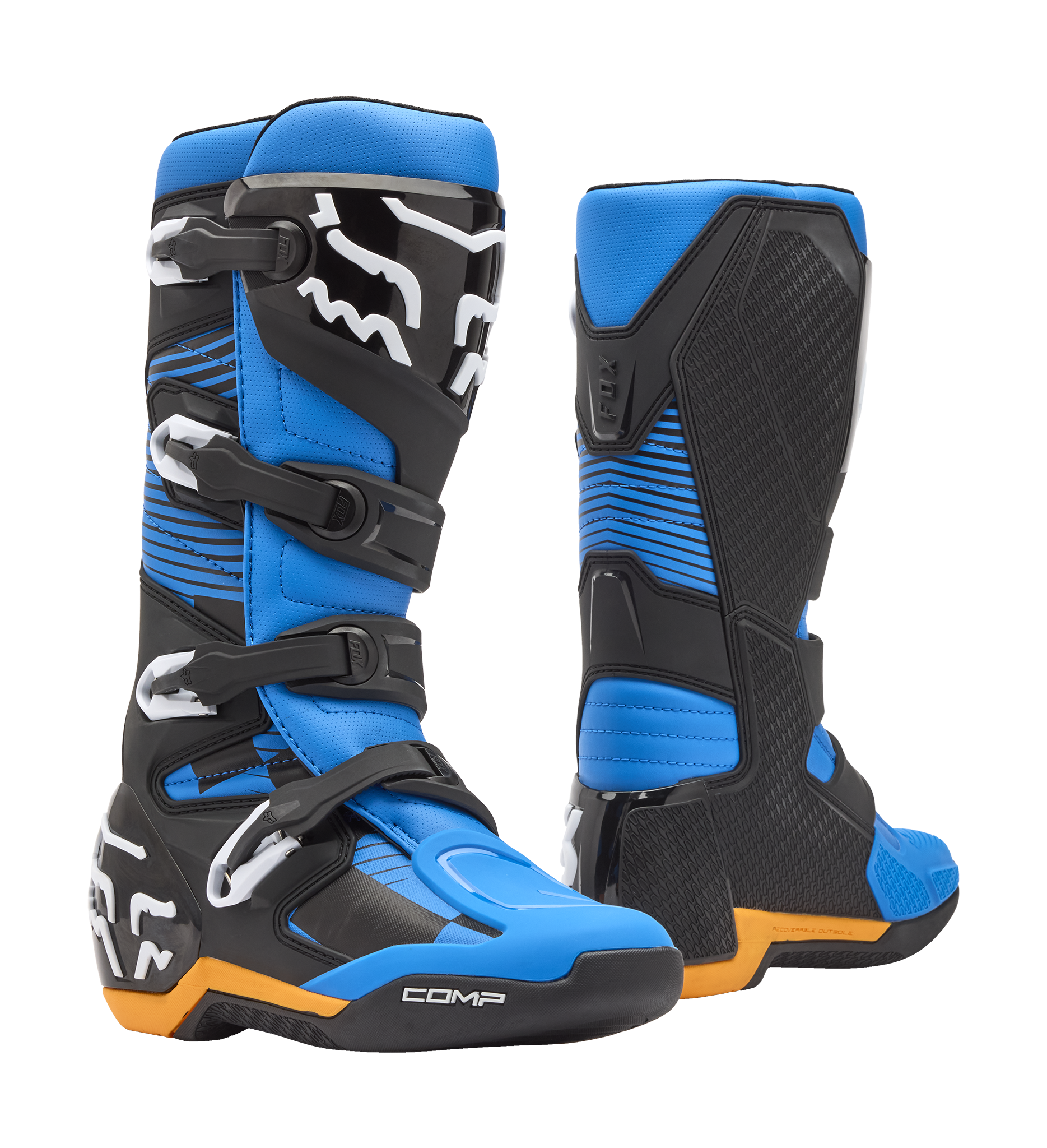 Fox Motocross Boots Comp - Blue