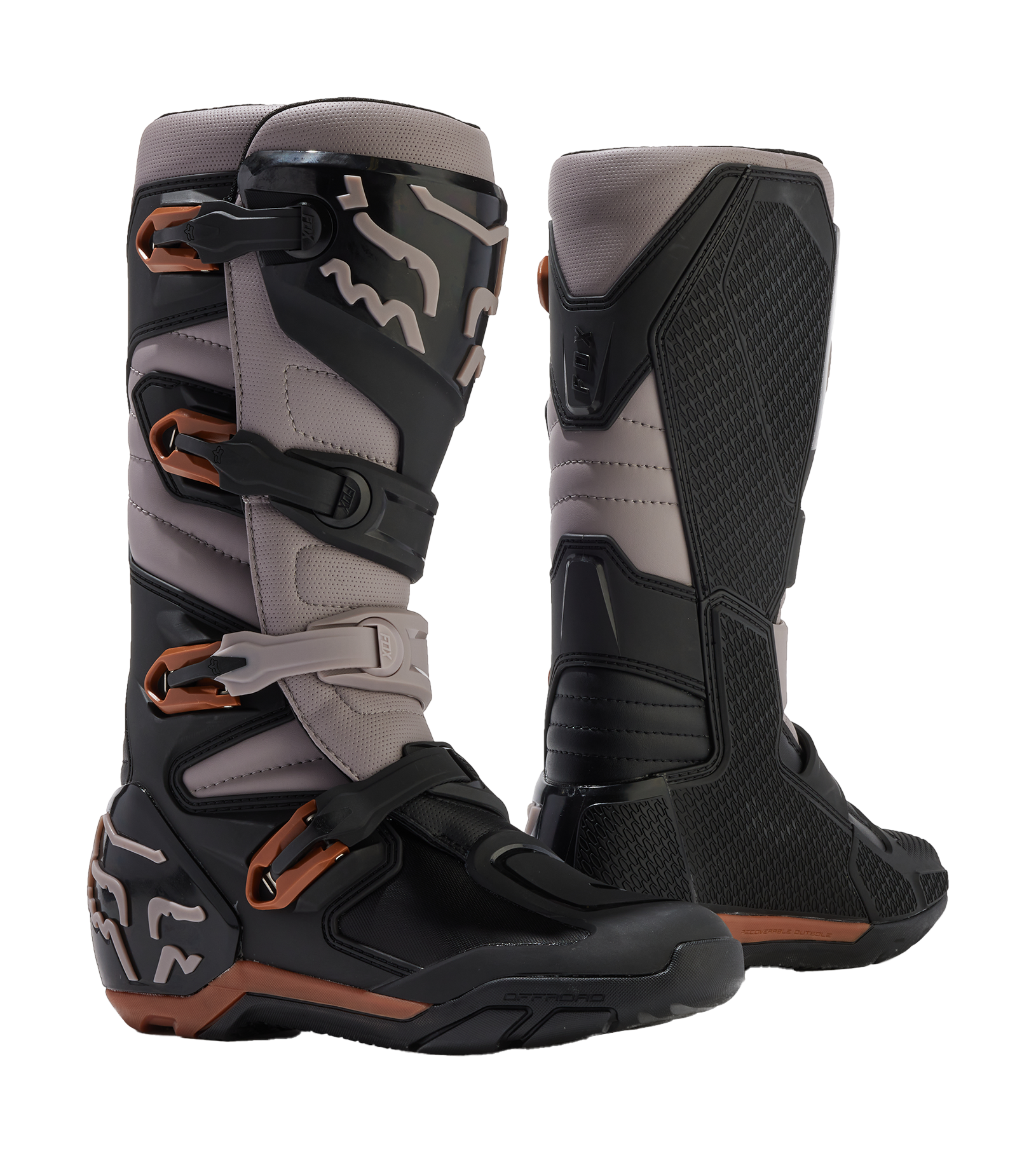 Fox Motocross Boots Comp X - Taupe