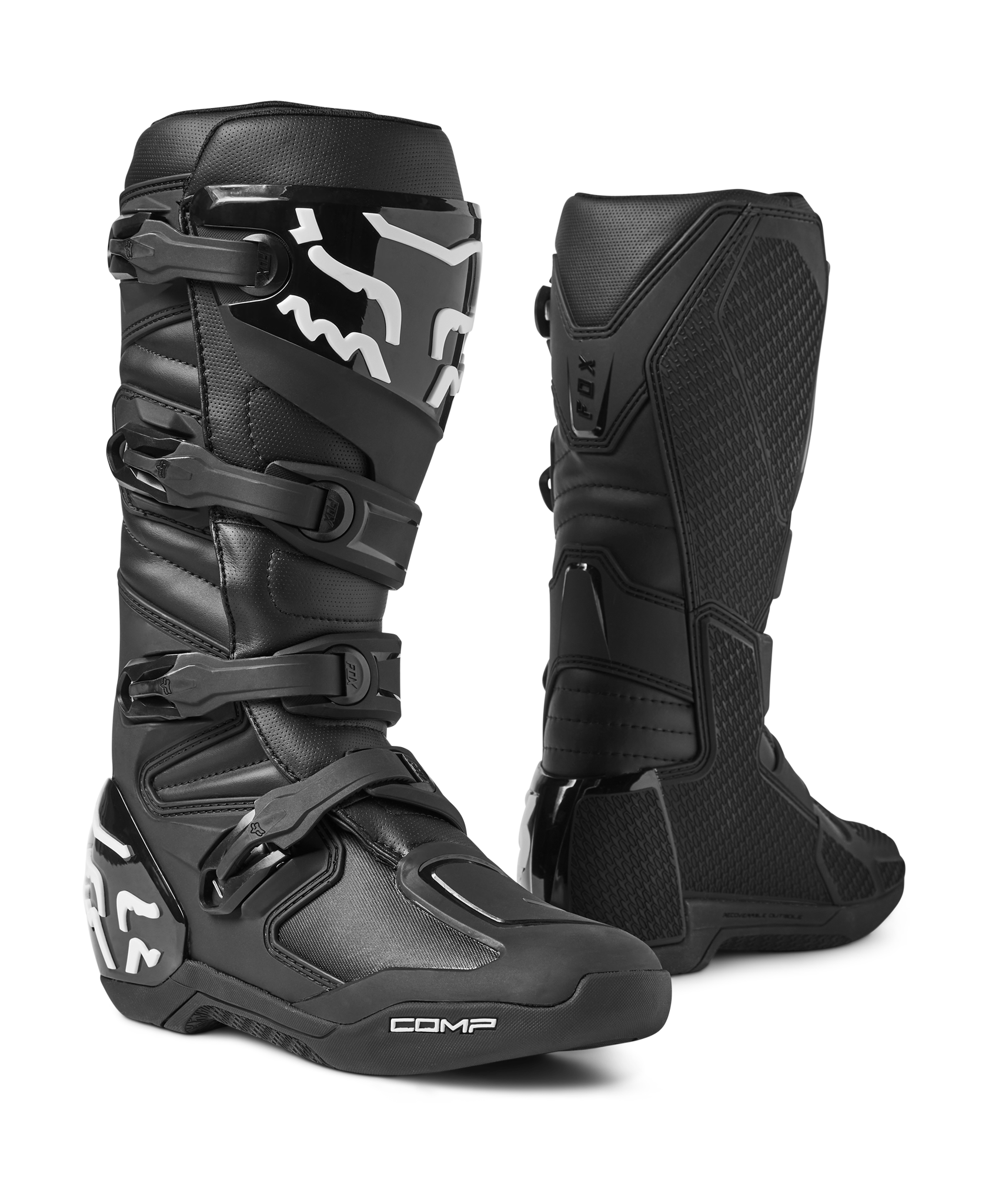 Fox Motocross Boots Comp - Black