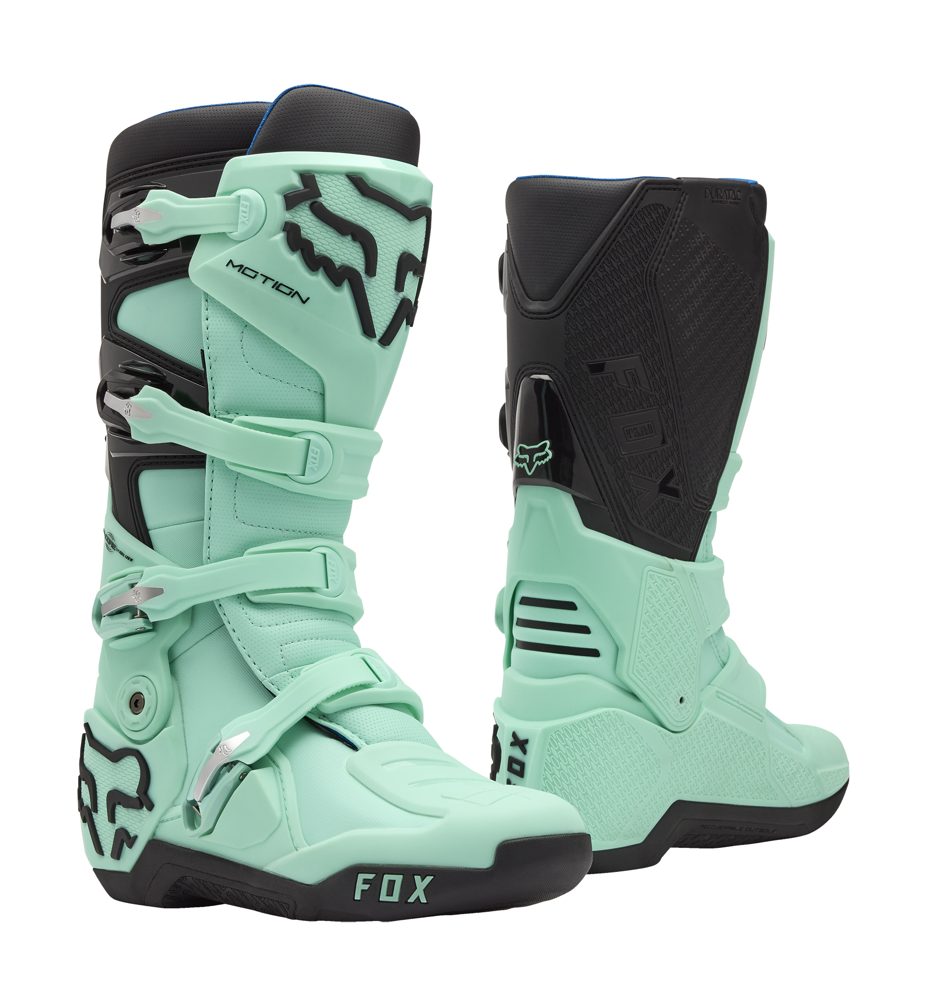 Fox Motocross Boots Motion - Teal