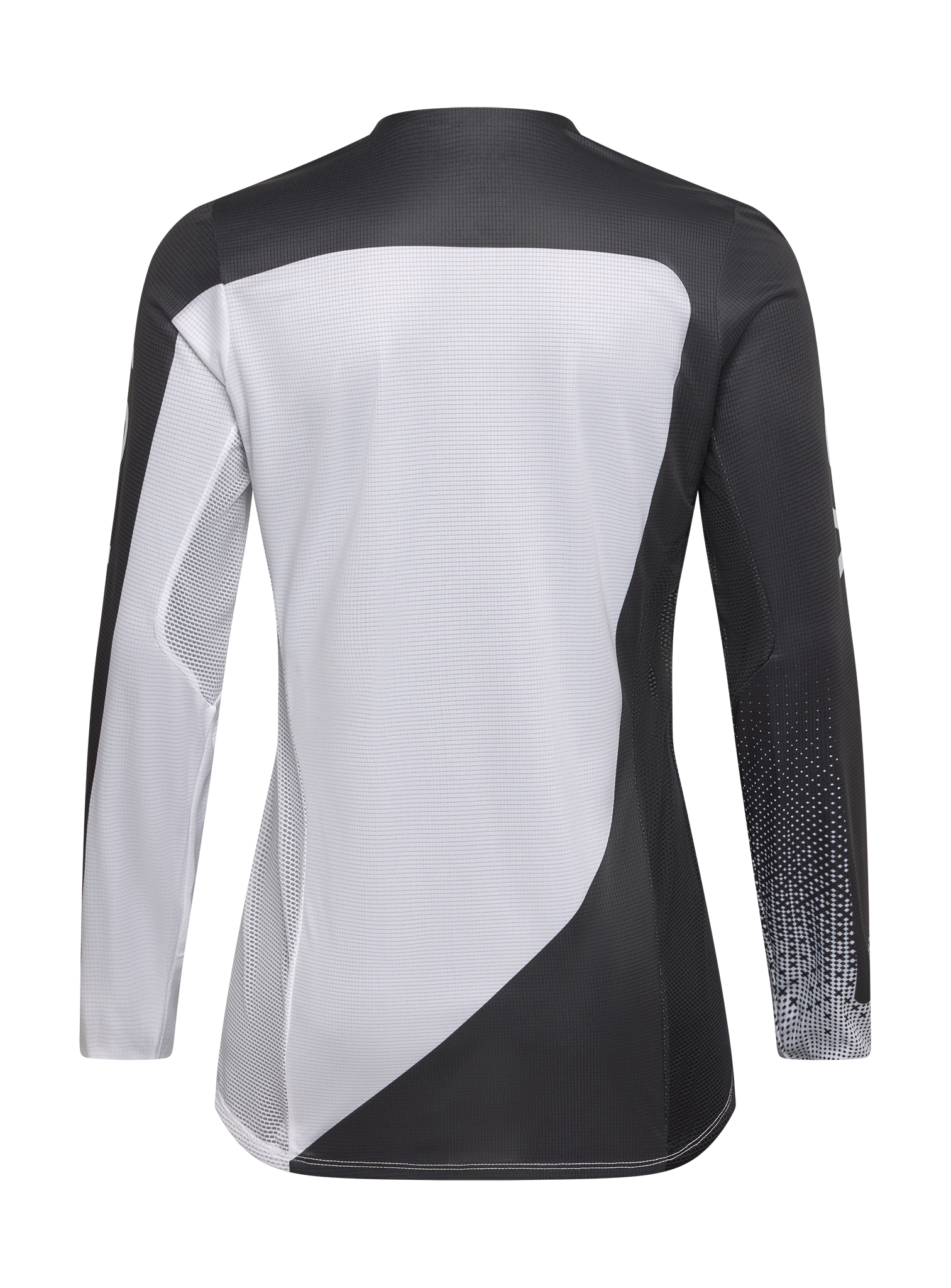 Fox Women Motocross Jersey 2026 Flexair Fracture - White / Black