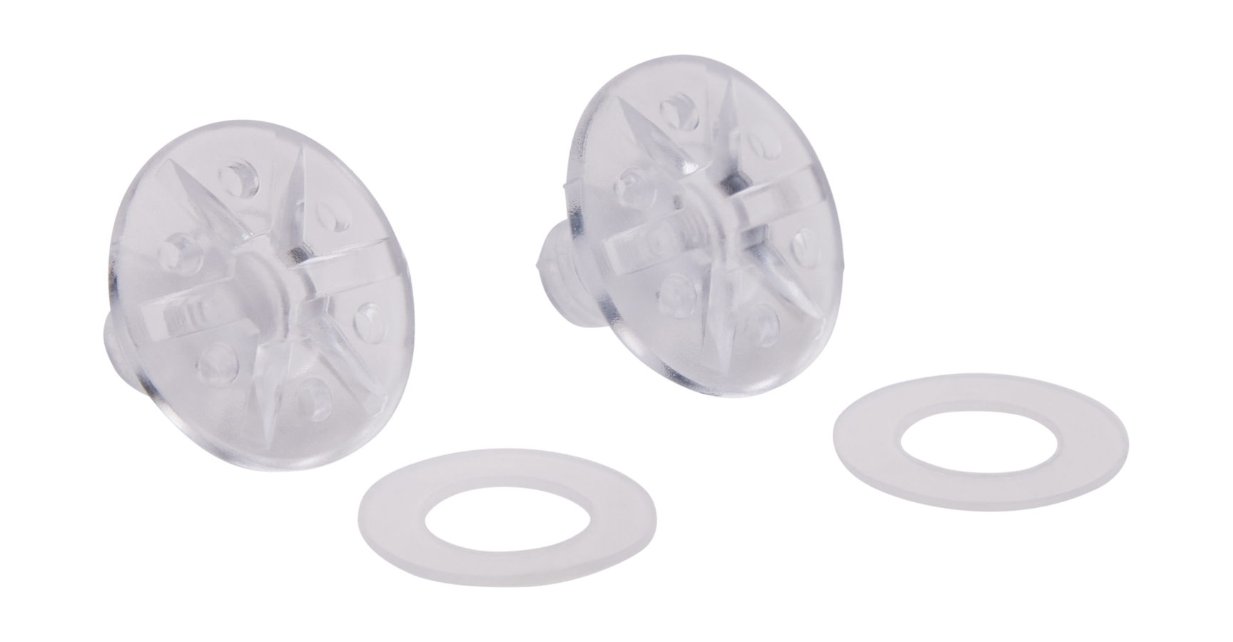 Fox Helmet Visor Screw Set V1 - Clear - Set