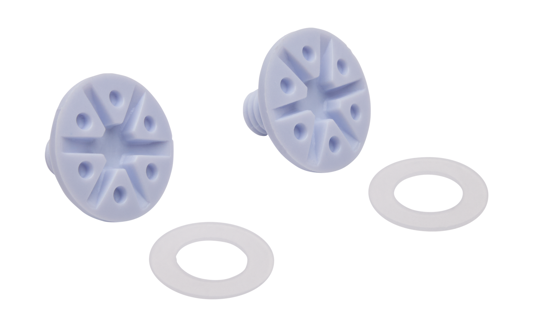 Fox Helmet Visor Screw Set V1 - White - Set