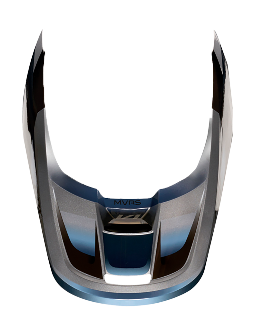 Fox Helmet Visor V1 Motif - Blue / Grey