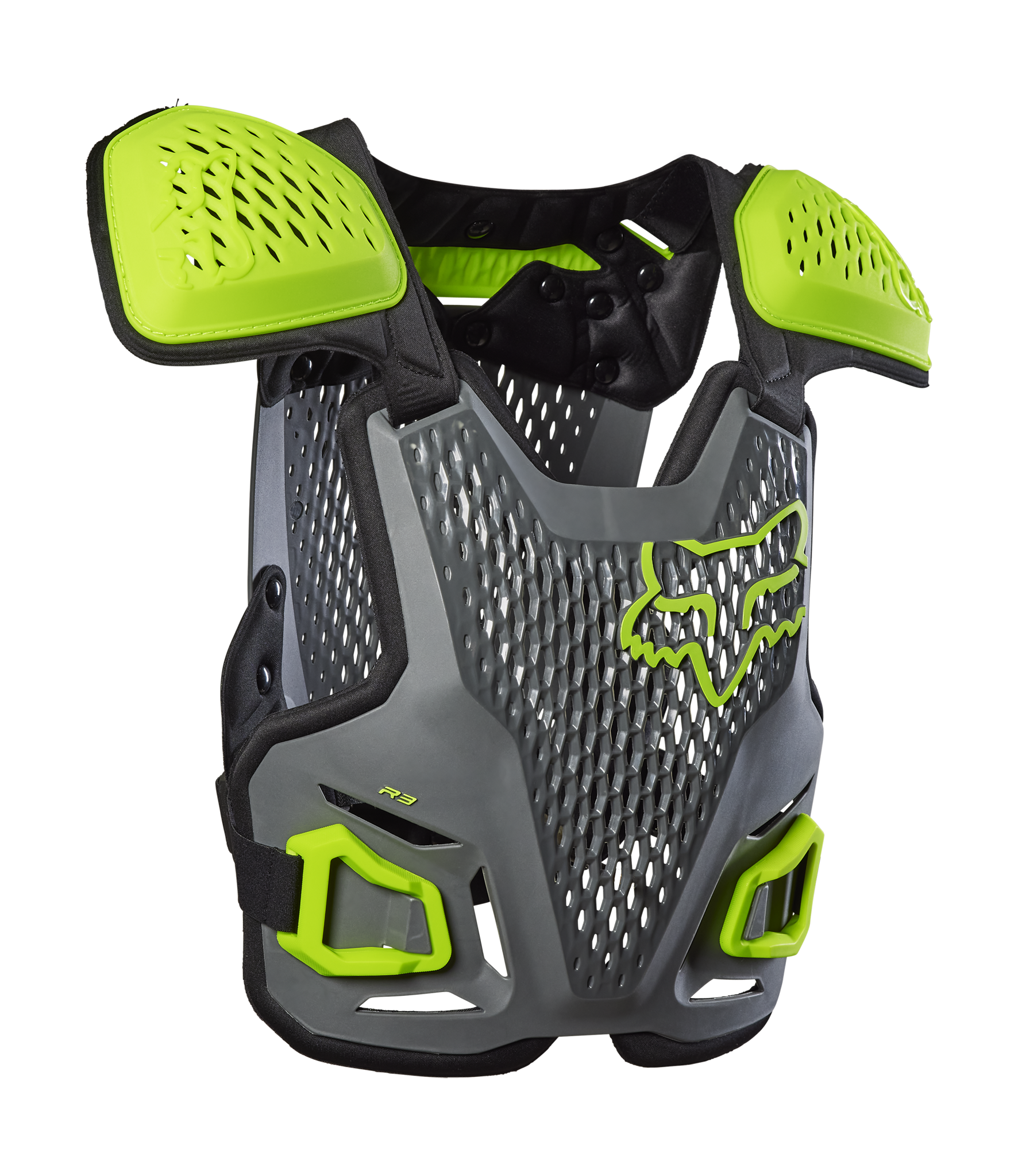 Fox Youth Chest Protector R3 - Dark Shadow