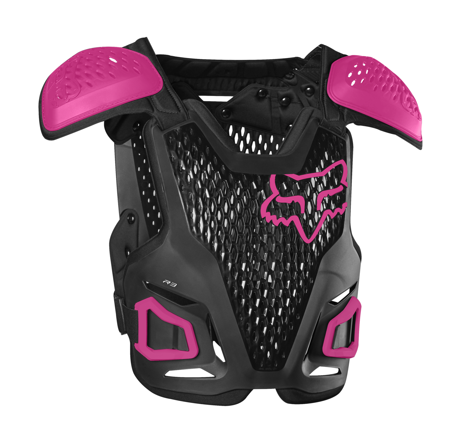 Fox Youth Chest Protector R3 - Black / Pink