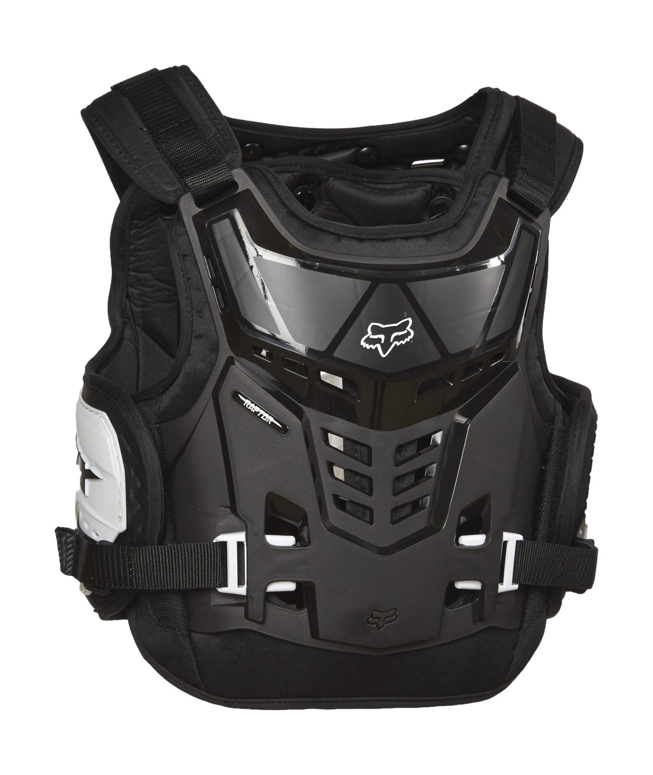 Fox Youth Chest Protector Raptor Proframe LC - Black / White