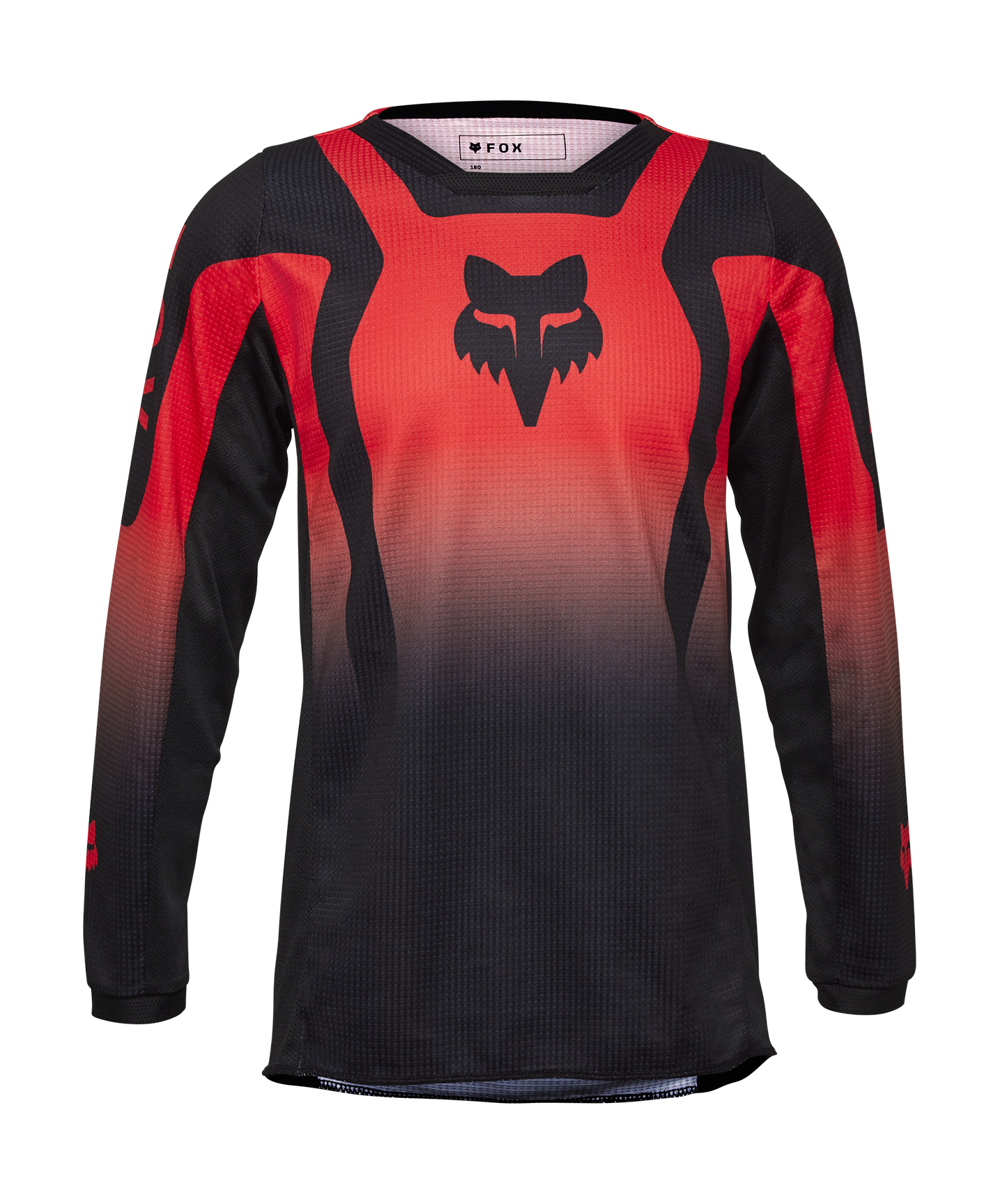 Fox Youth Motocross Jersey 180 Lean - Fluo Red