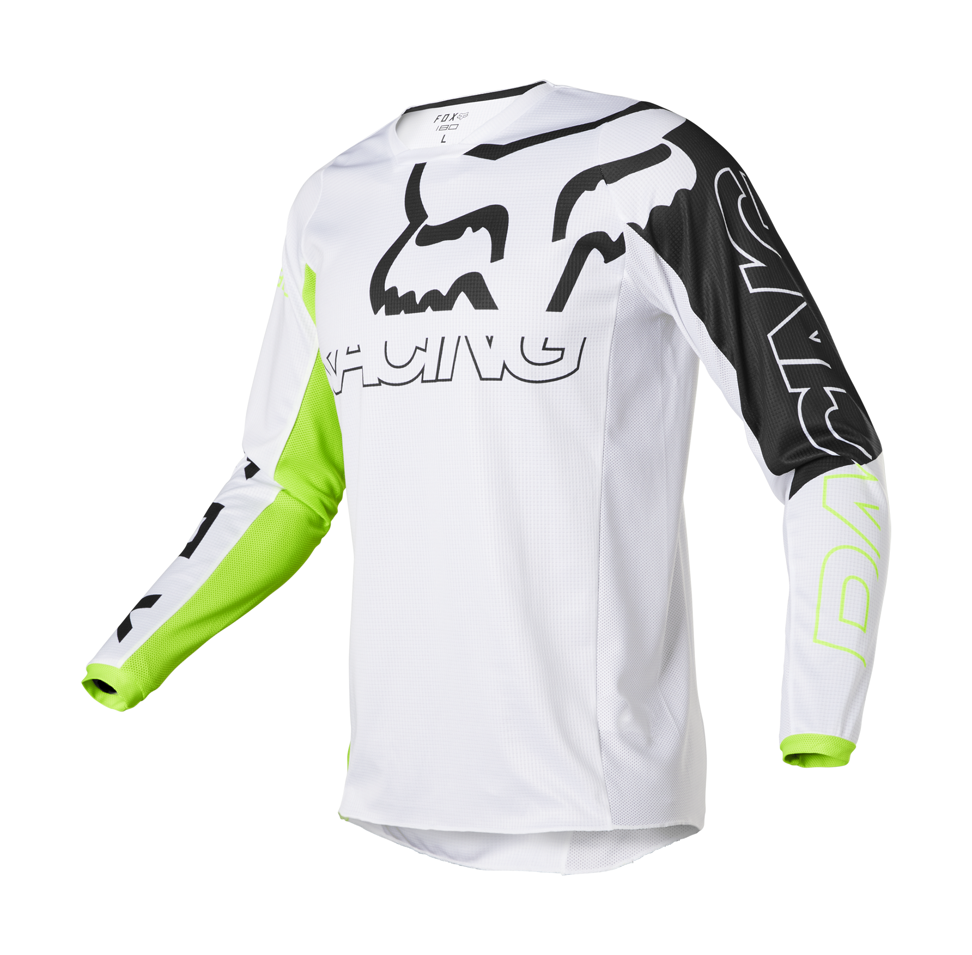 Fox Youth Motocross Jersey 180 Skew - Fluo Yellow