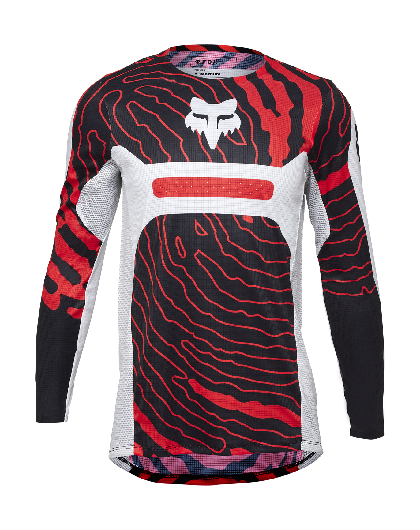 Fox Youth Motocross Jersey Flexair Impression - White